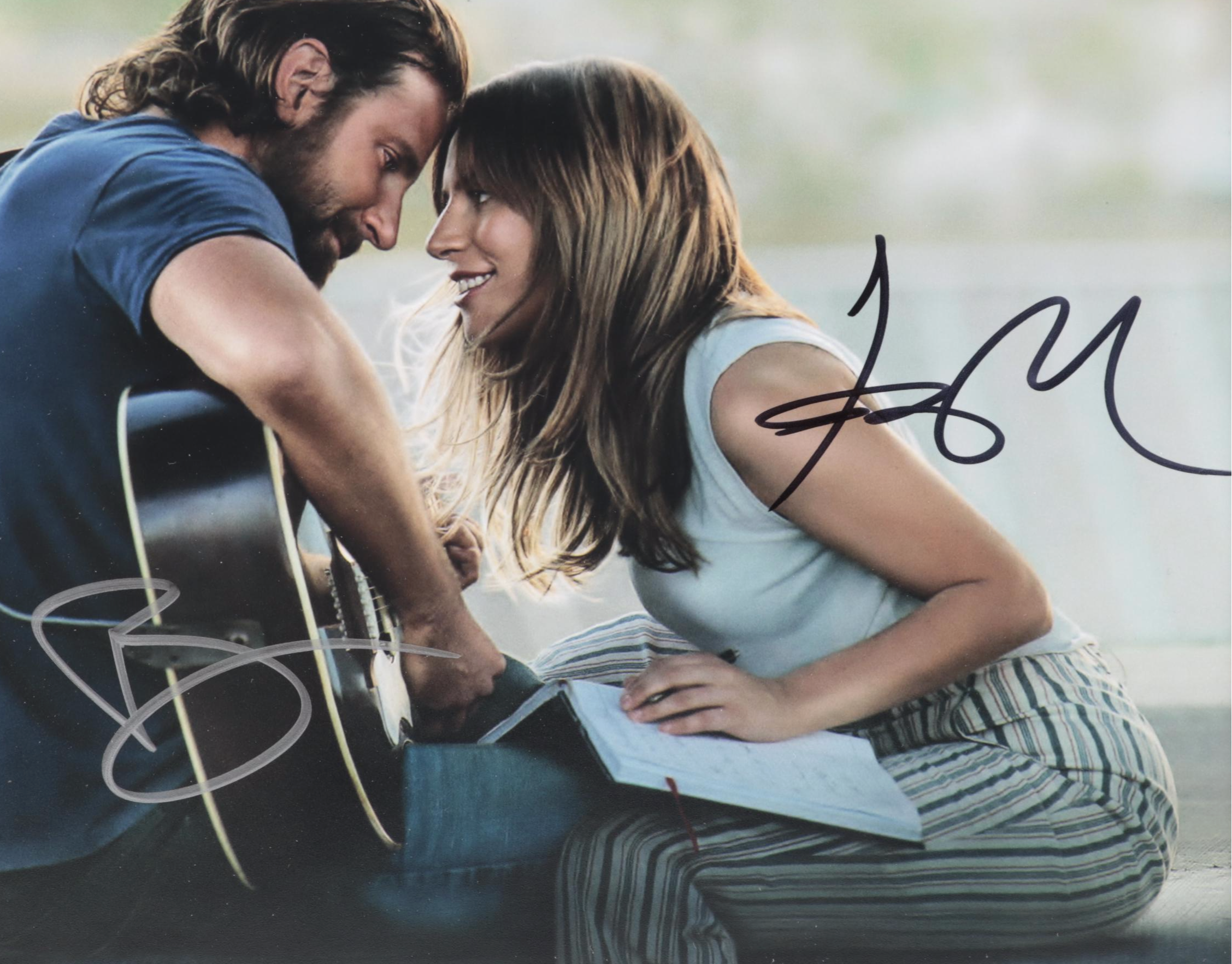 Bradley Cooper and Lady Gaga Signed "A Star Is Born" (2018) Movie Photo Print