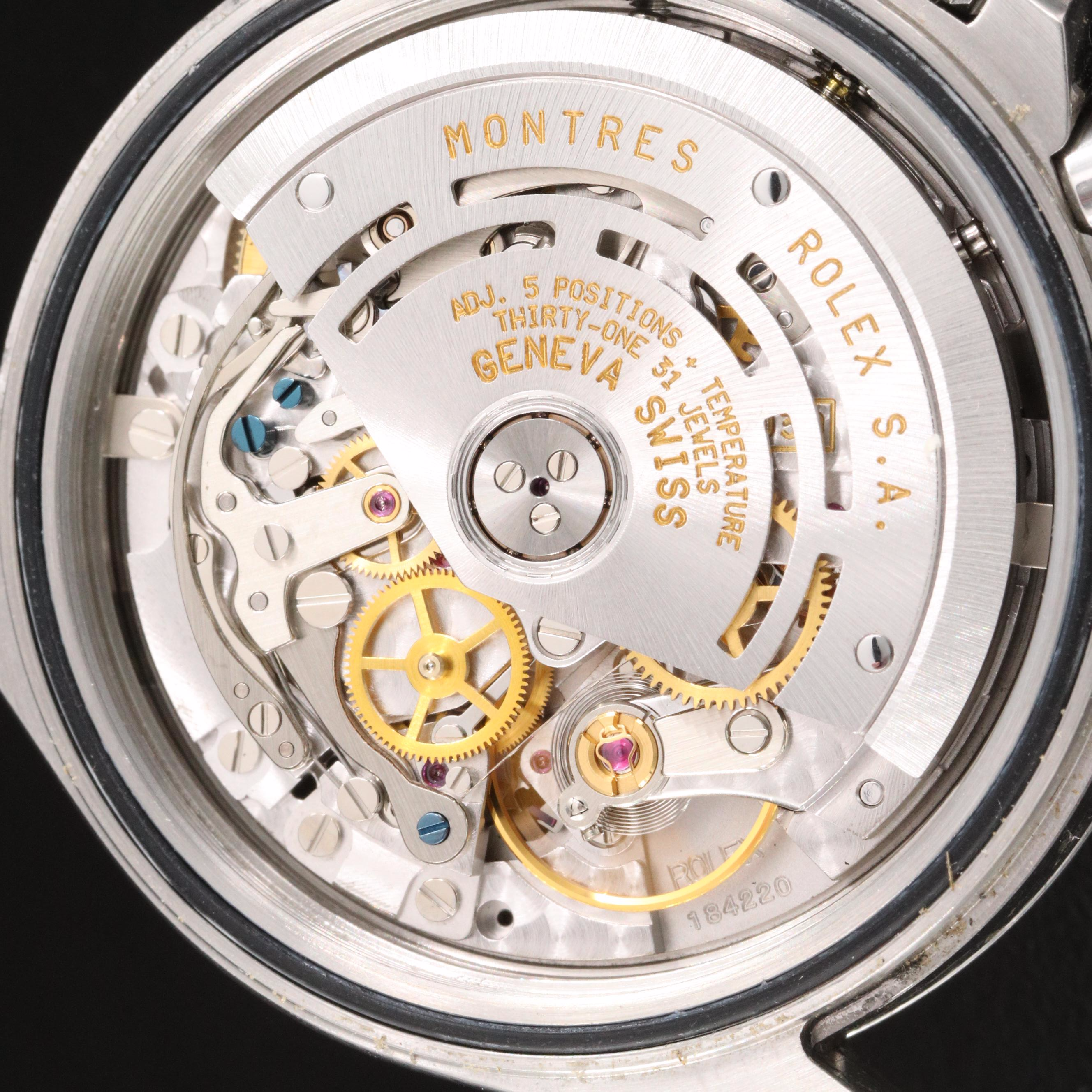 1999 Rolex Officially Certified Cosmograph Daytona Zenith Movement Watch