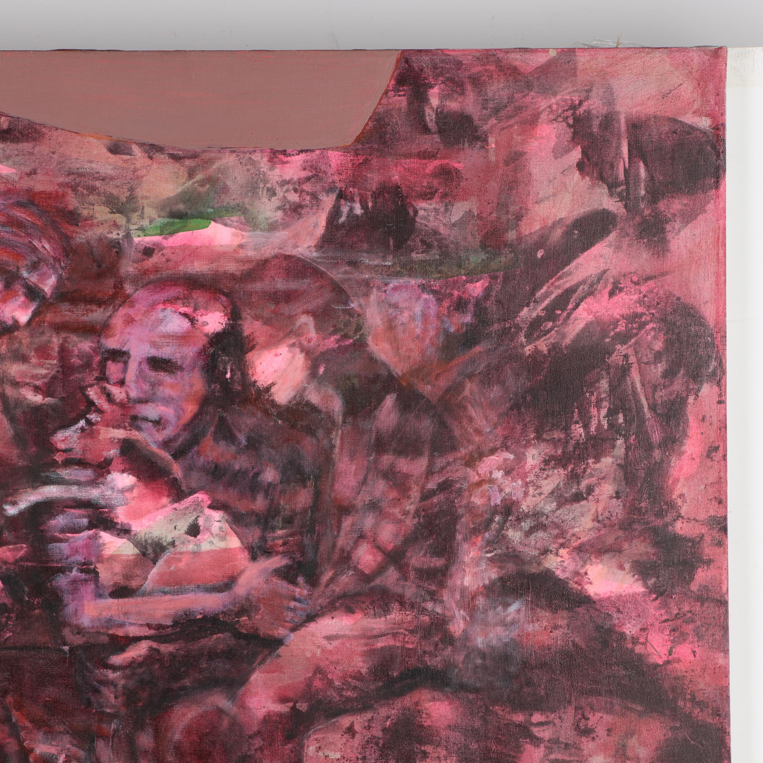 Don Stacy Abstract Oil Painting