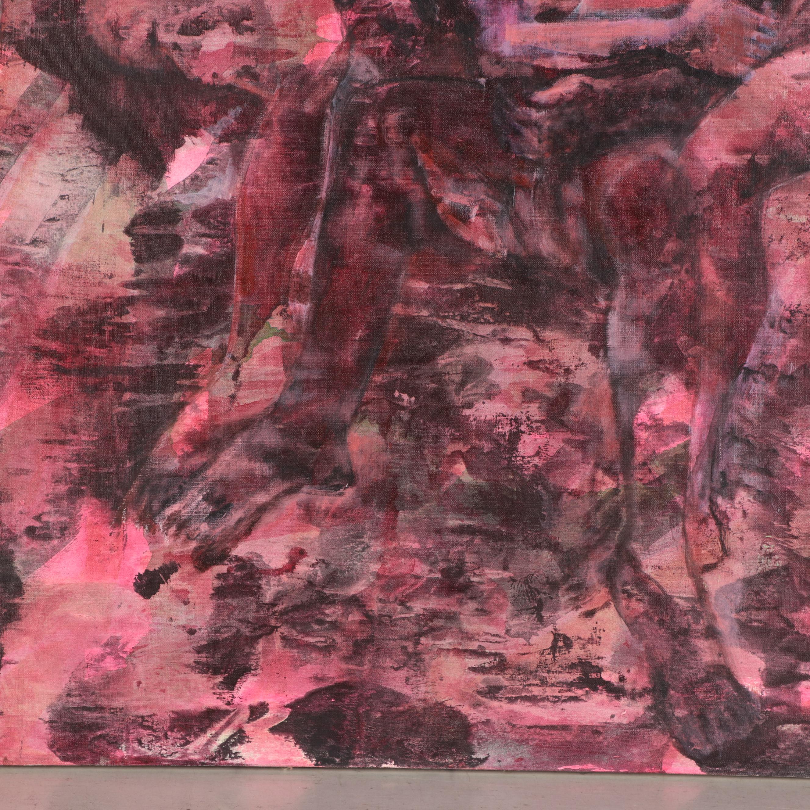 Don Stacy Abstract Oil Painting