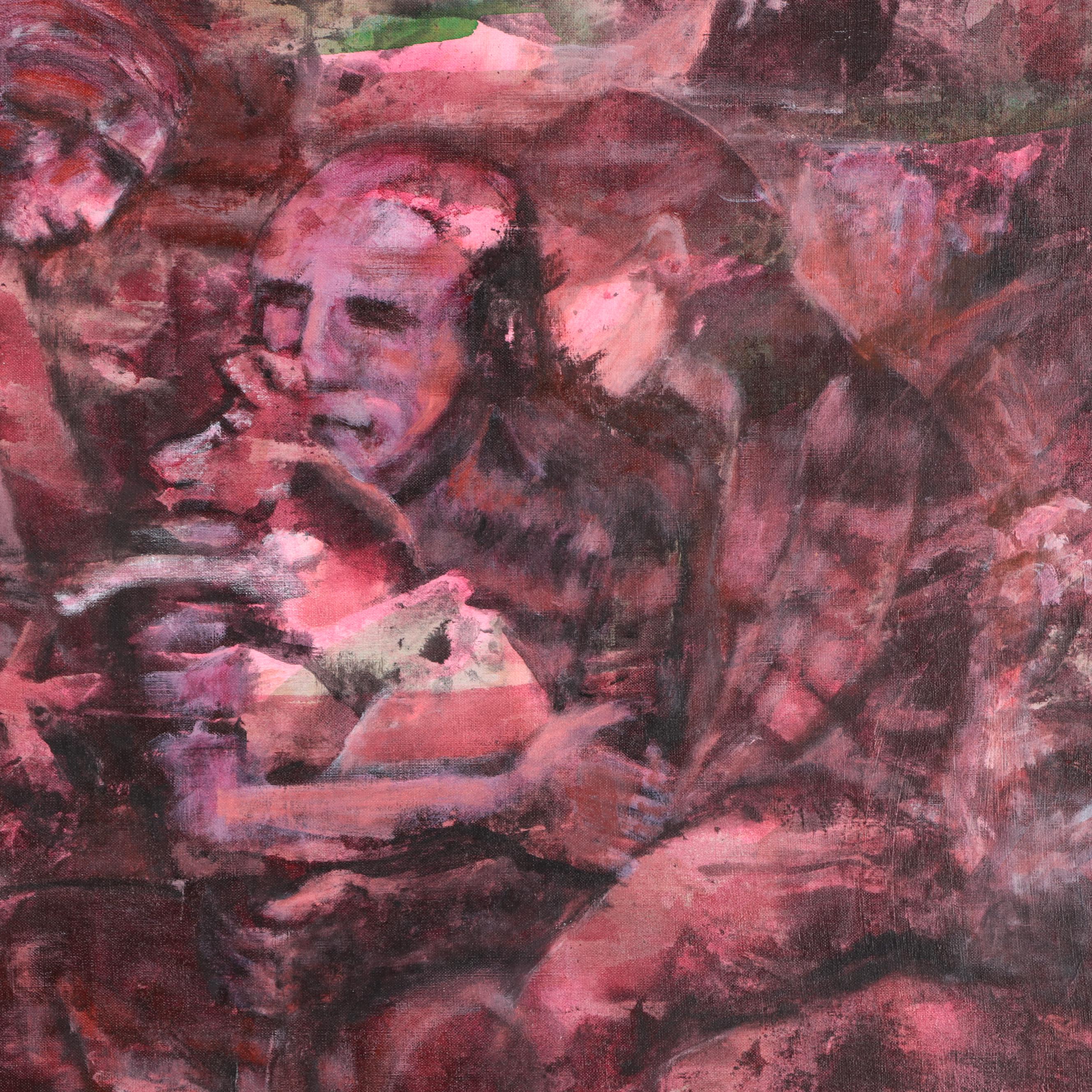 Don Stacy Abstract Oil Painting