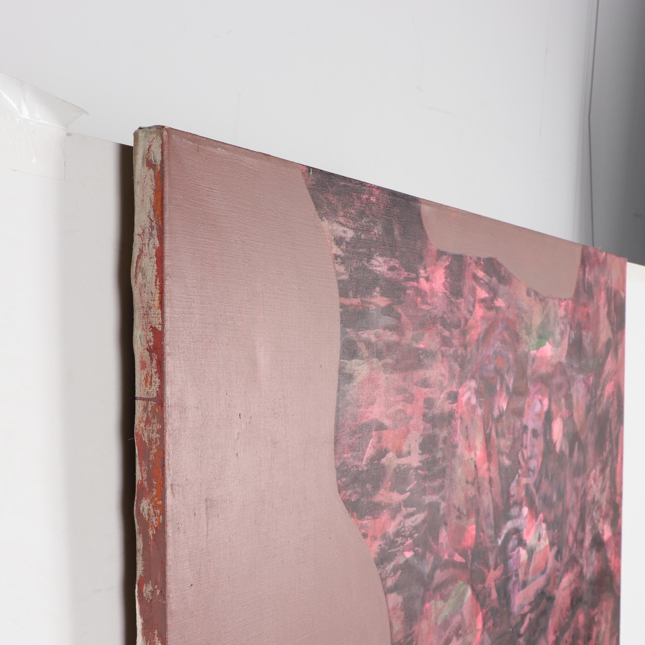 Don Stacy Abstract Oil Painting