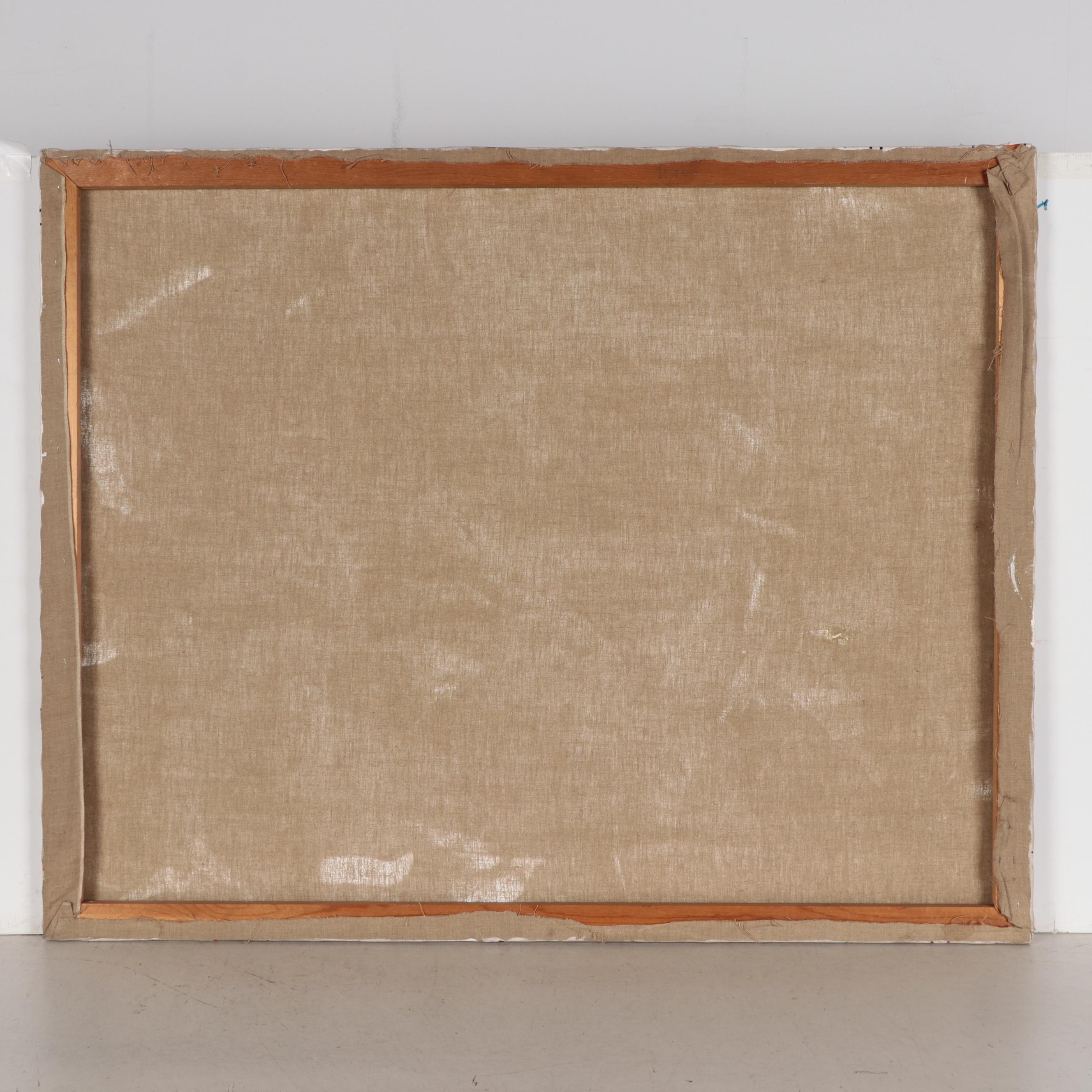 Don Stacy Abstract Oil Painting