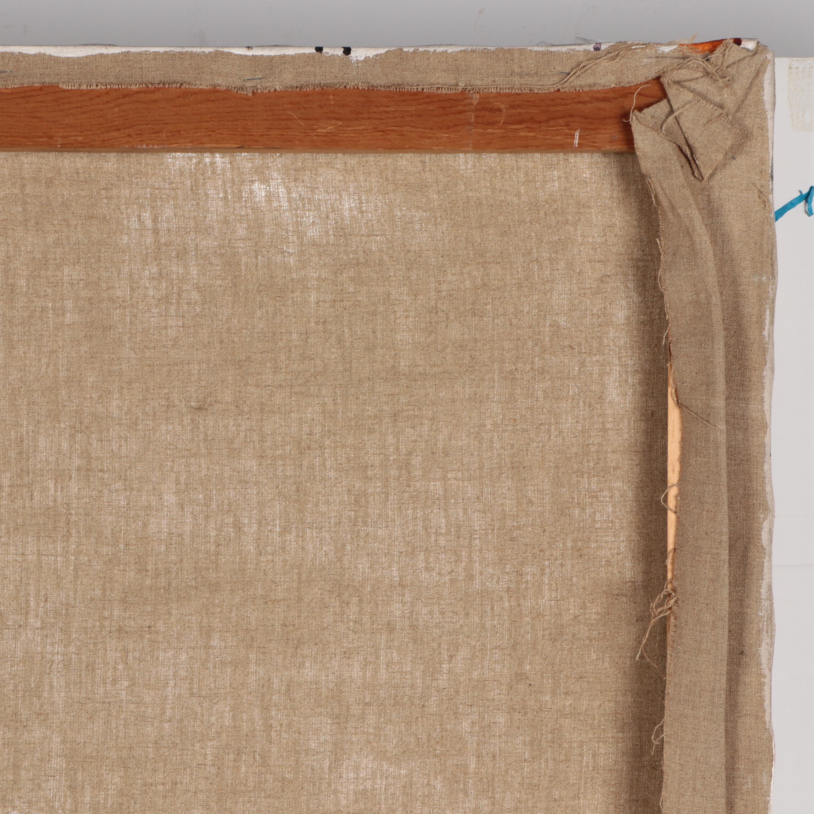 Don Stacy Abstract Oil Painting