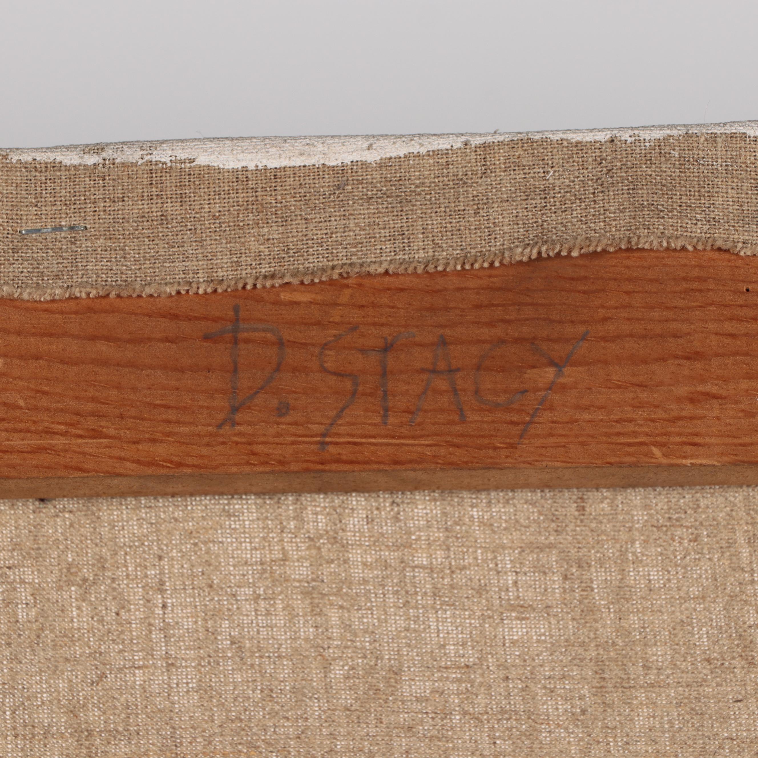 Don Stacy Abstract Oil Painting