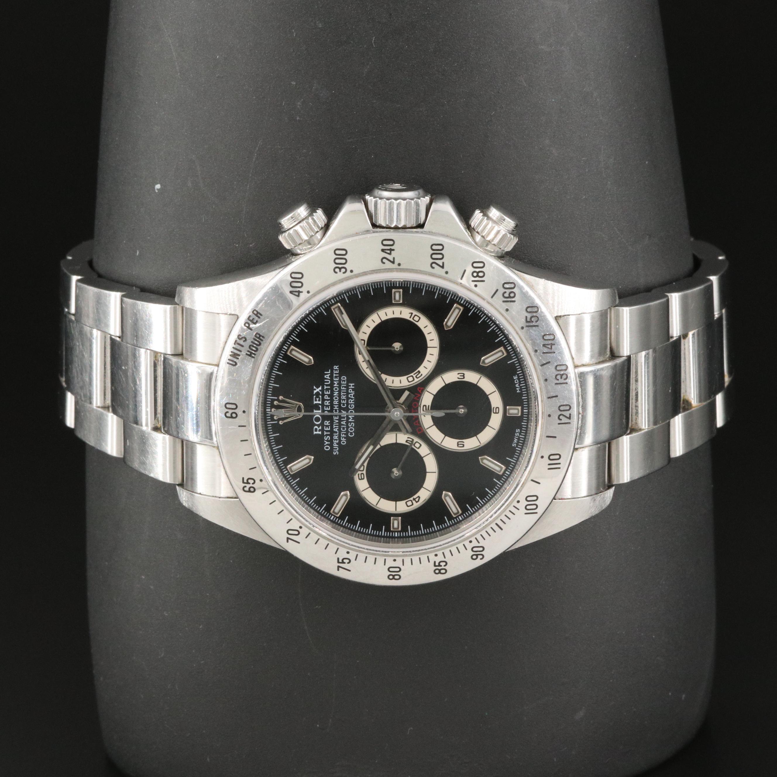 1999 Rolex Officially Certified Cosmograph Daytona Zenith Movement Watch