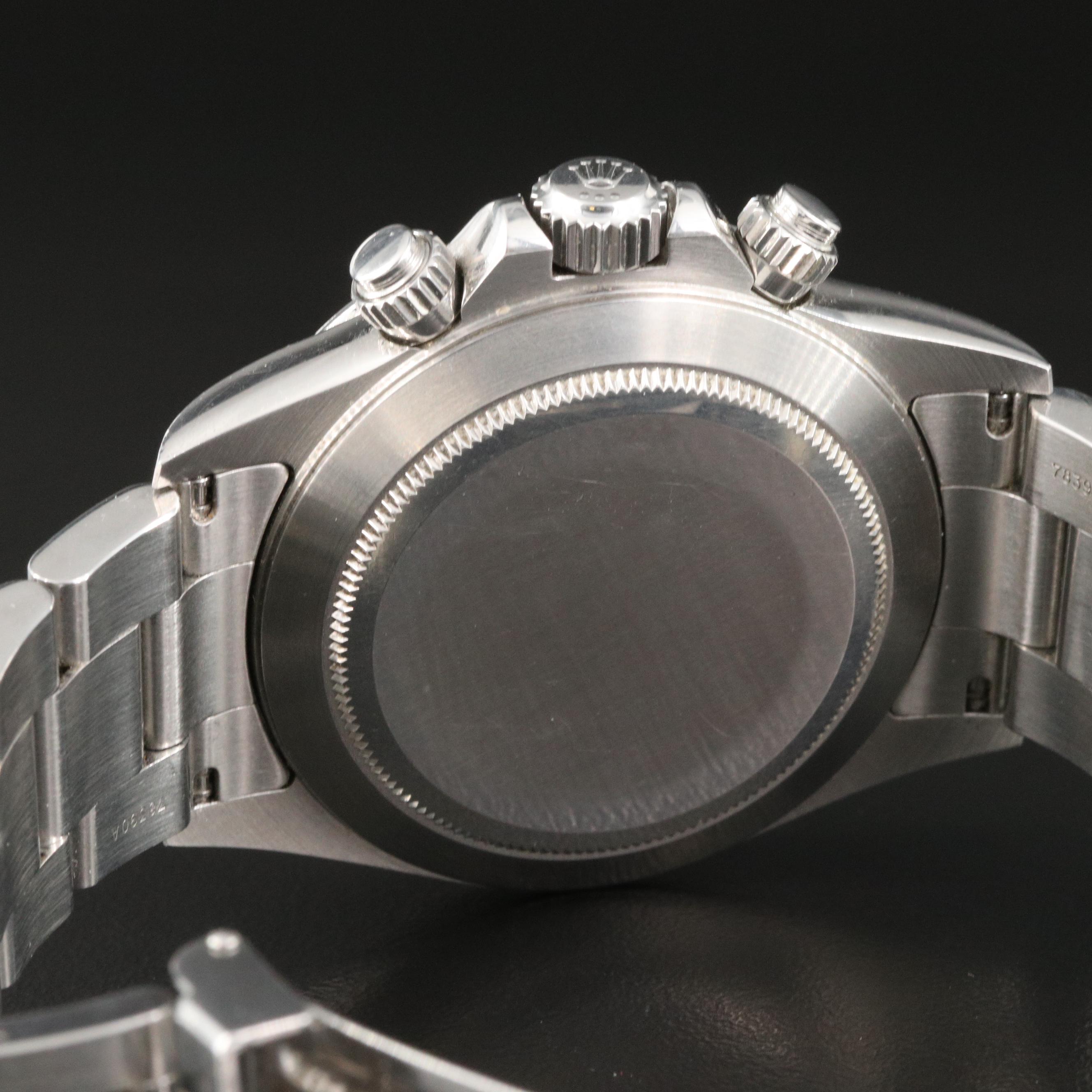 1999 Rolex Officially Certified Cosmograph Daytona Zenith Movement Watch