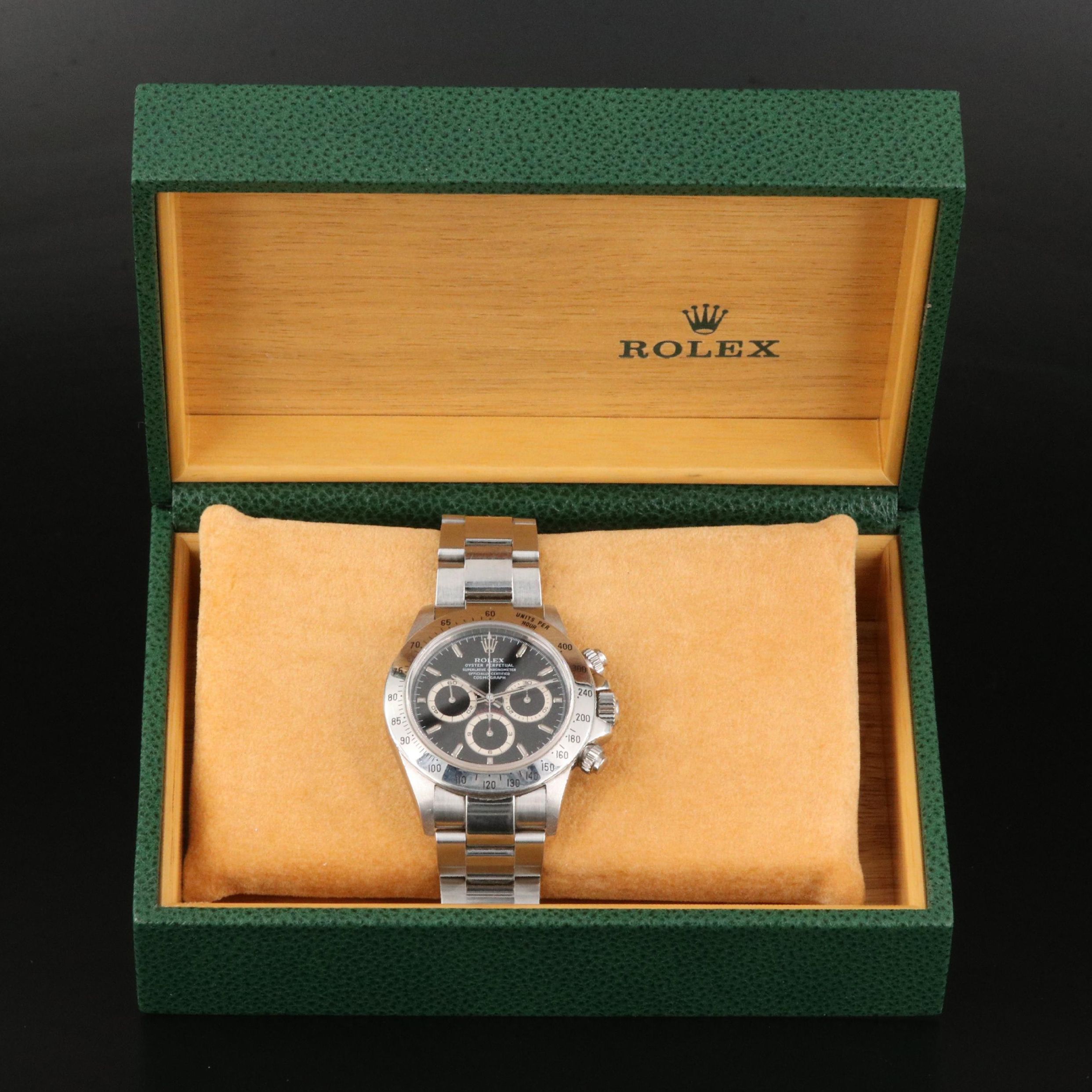 1999 Rolex Officially Certified Cosmograph Daytona Zenith Movement Watch