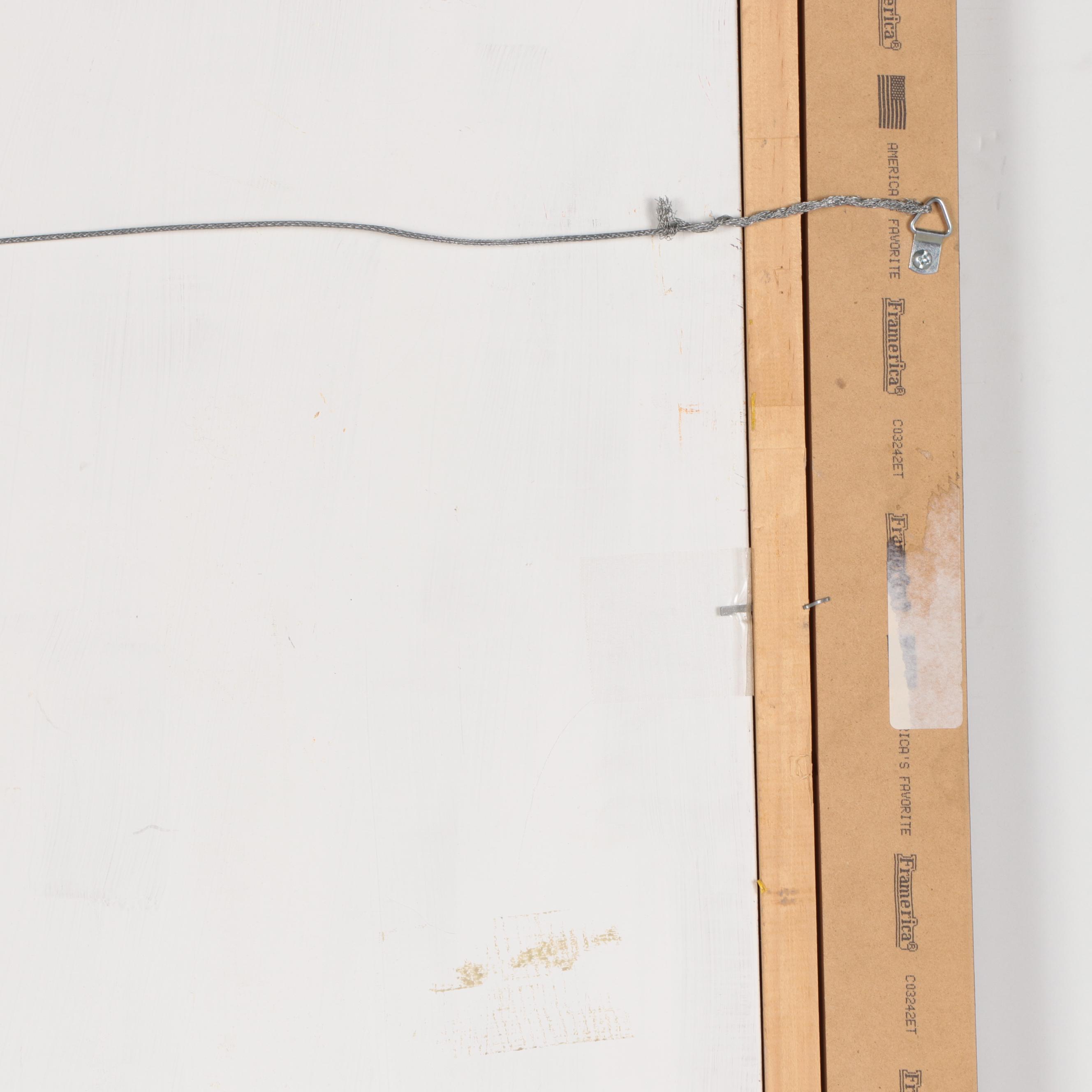 Kaz Ooka Large-Scale Oil Painting of Musicians, 2006