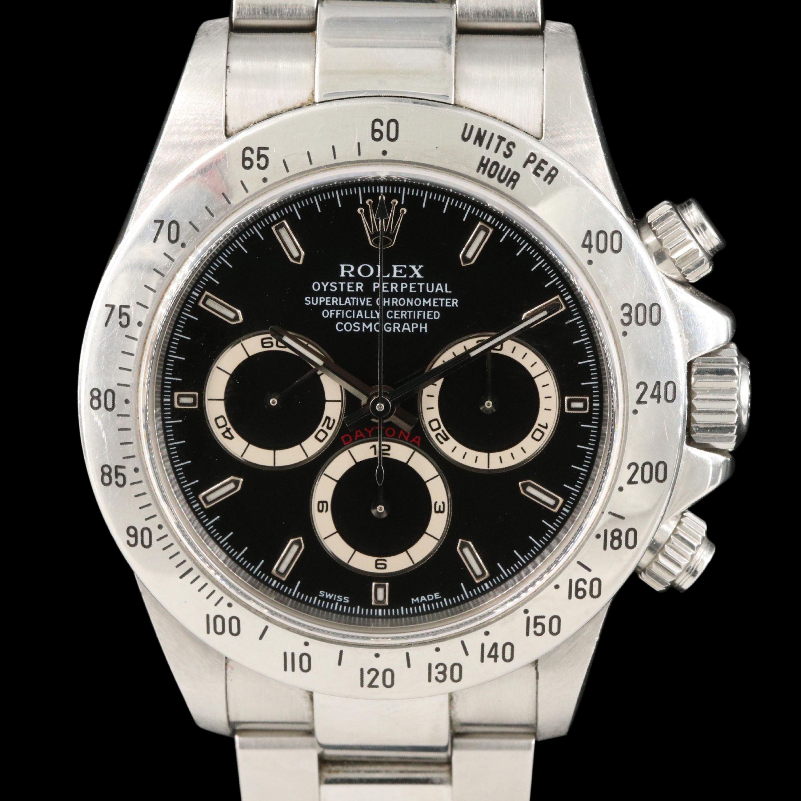 1999 Rolex Officially Certified Cosmograph Daytona Zenith Movement Watch