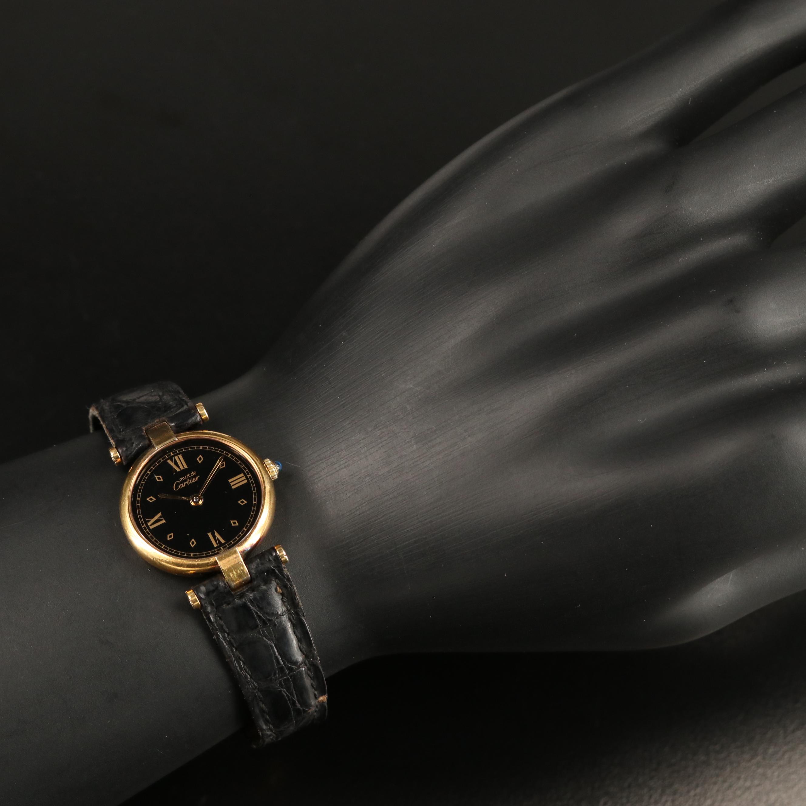 Cartier Must de Cartier Vermeil Quartz Watch