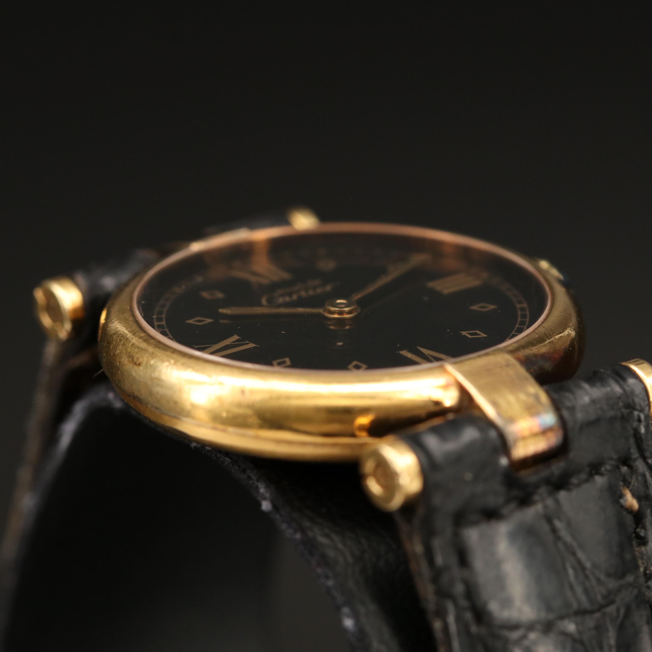 Cartier Must de Cartier Vermeil Quartz Watch