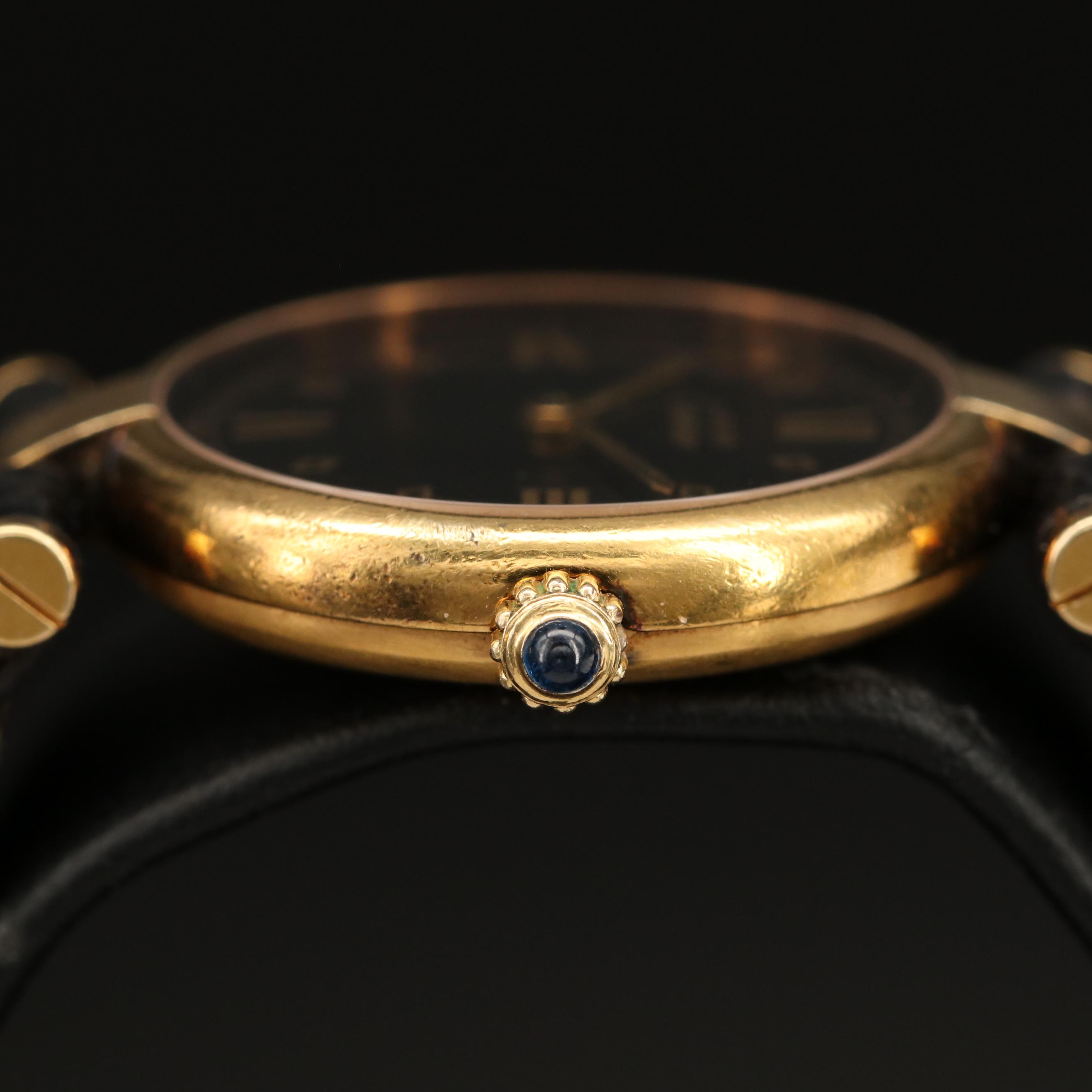 Cartier Must de Cartier Vermeil Quartz Watch