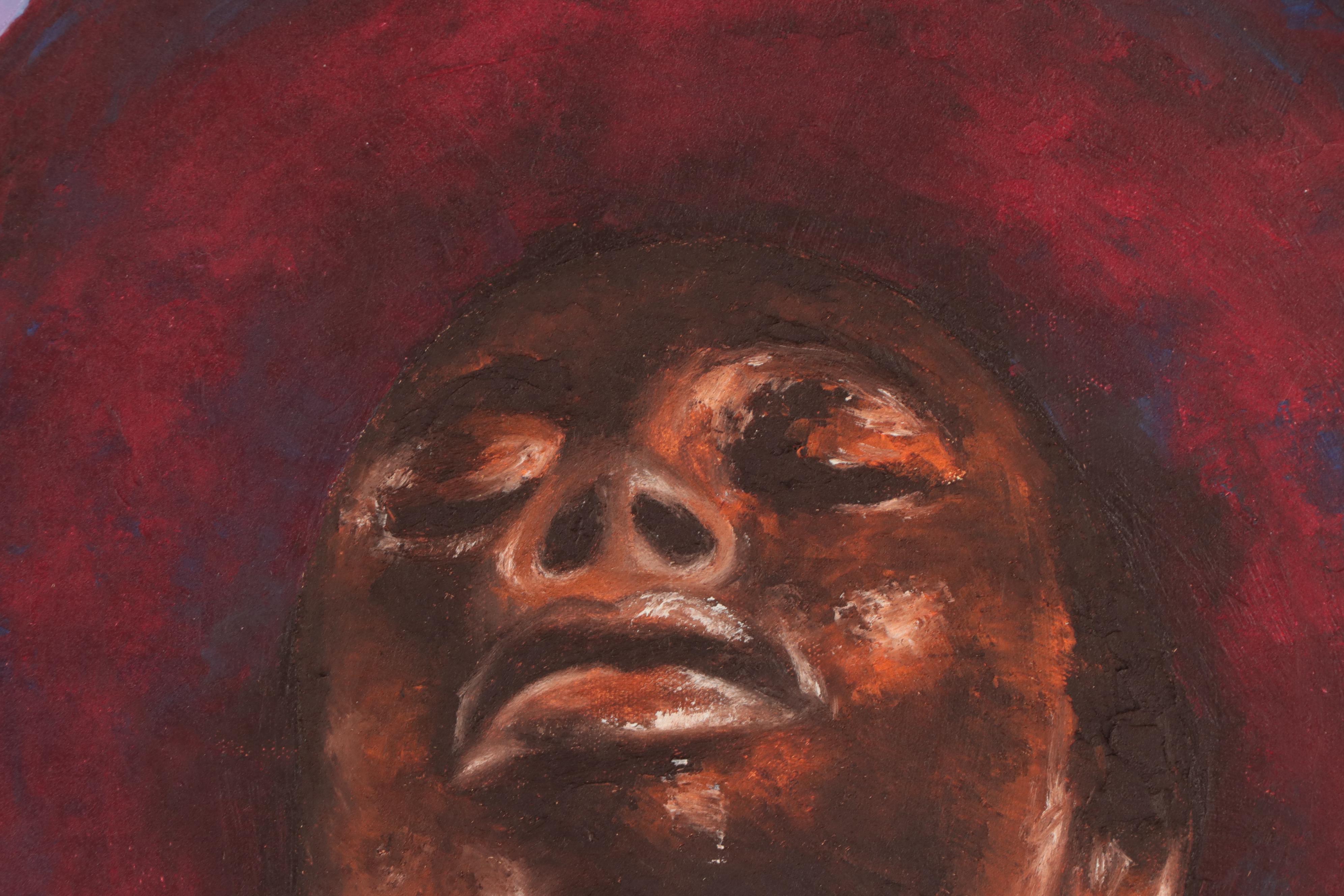 Oluwakemi Omowaire Oil Painting "Faith Over Fear II," 2021