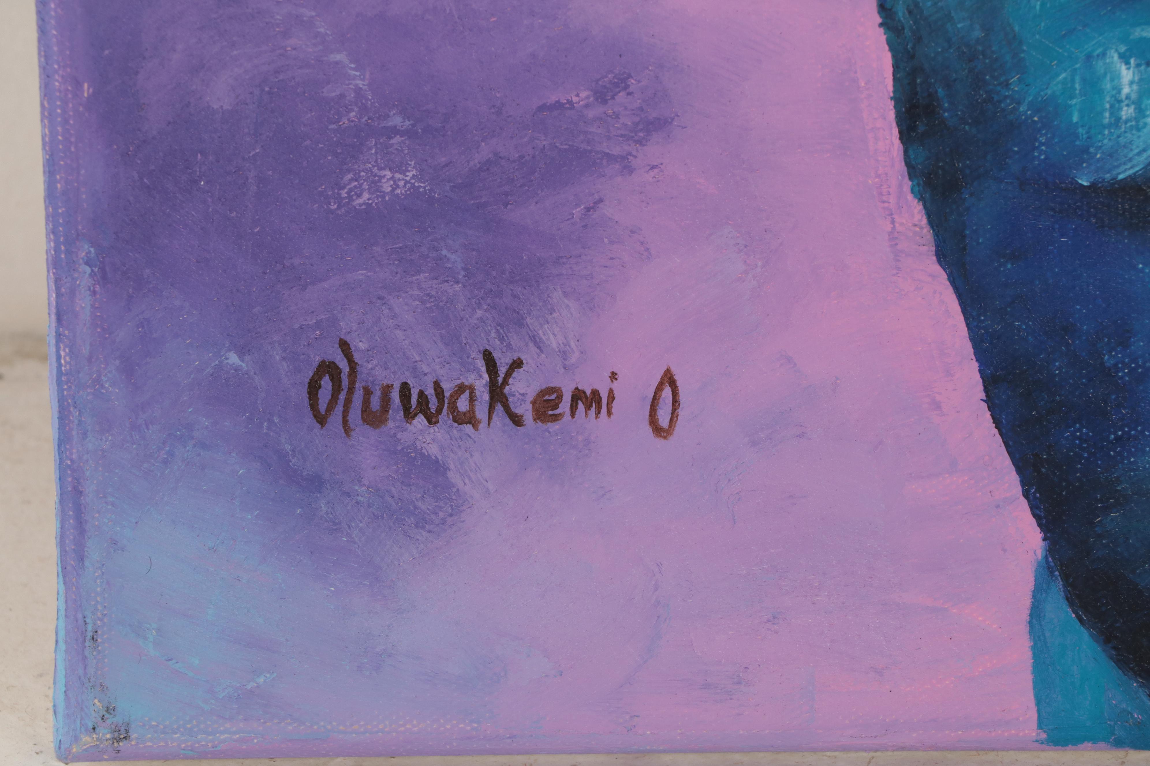 Oluwakemi Omowaire Oil Painting "Faith Over Fear II," 2021