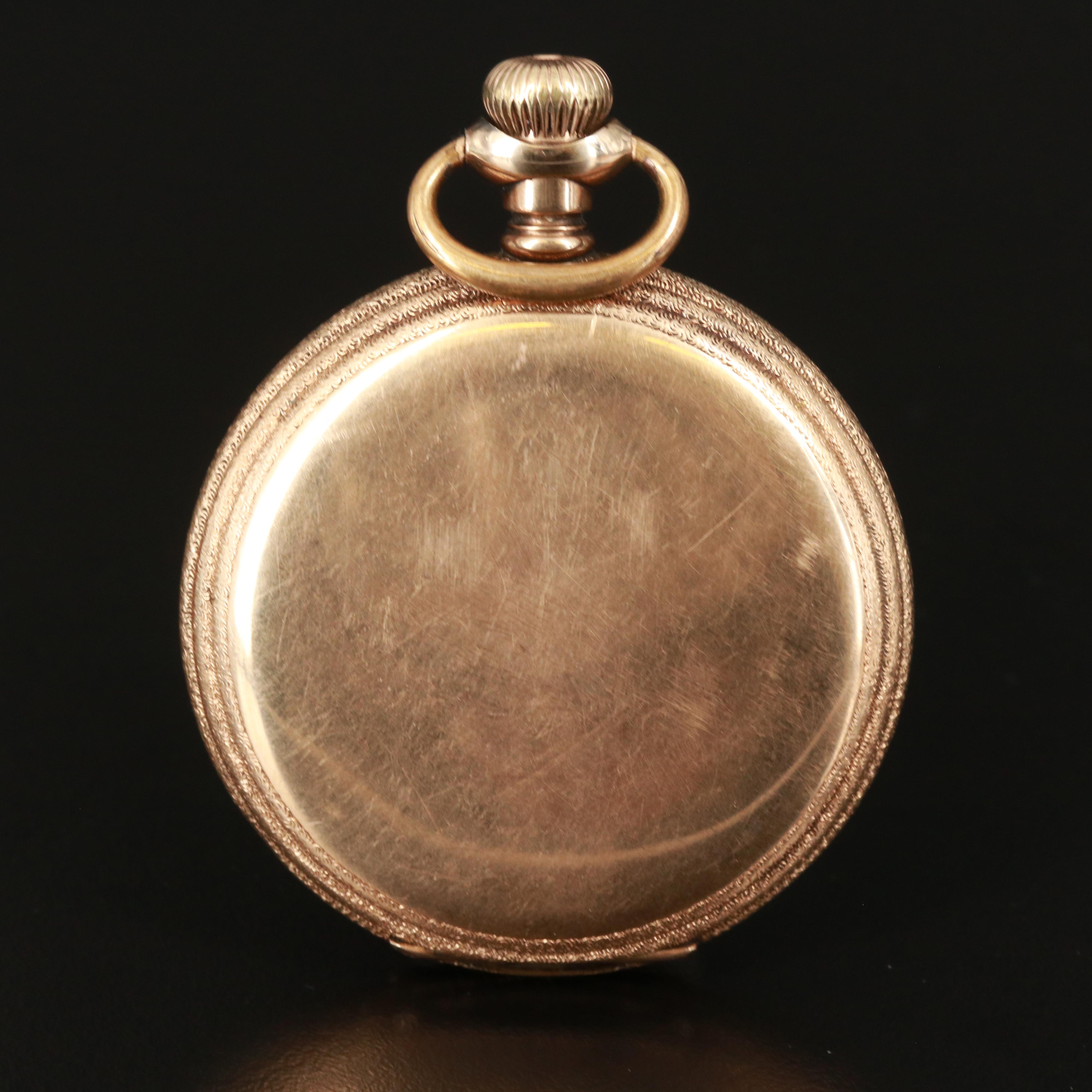 1896 Waltham Gold Filled Pocket Watch