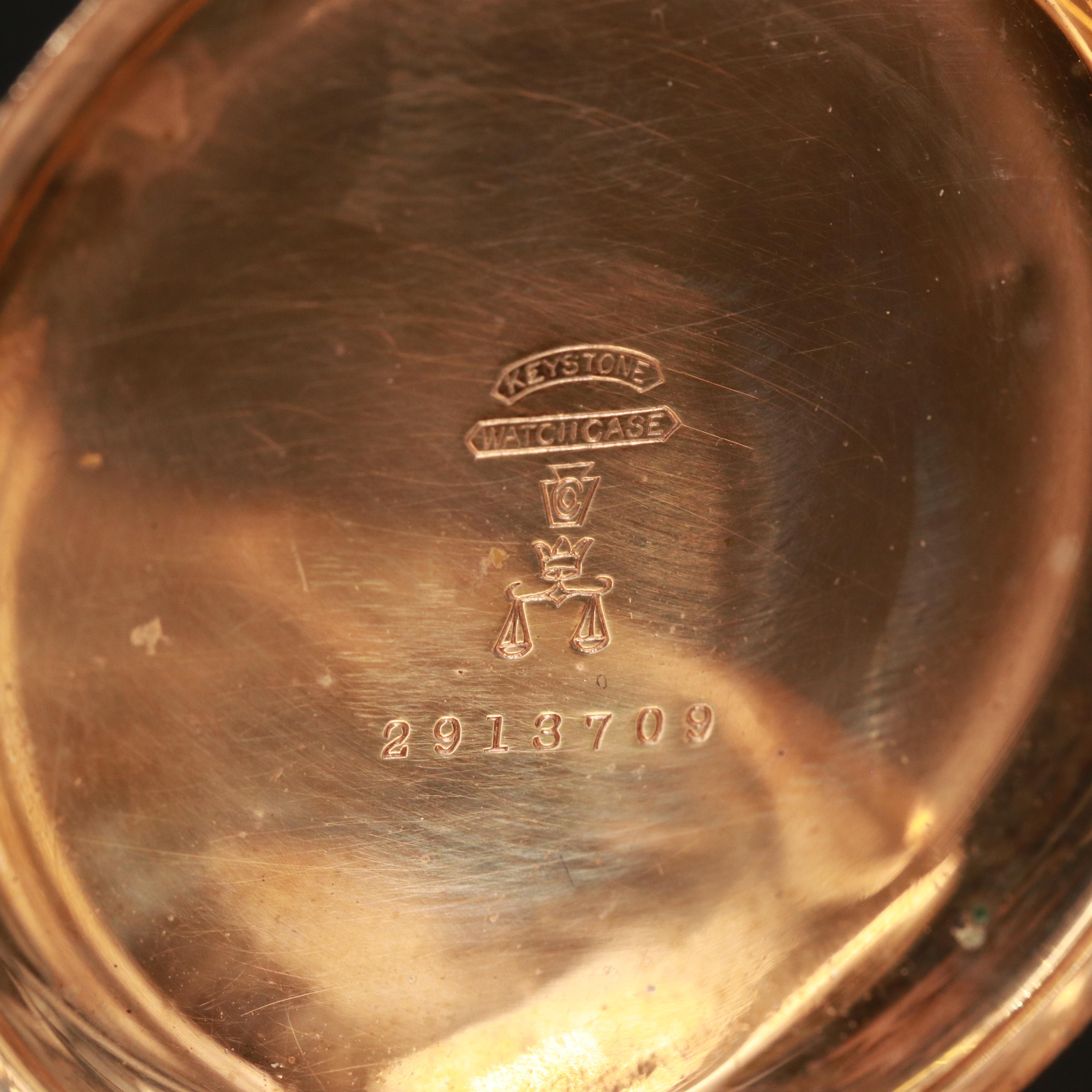 1896 Waltham Gold Filled Pocket Watch