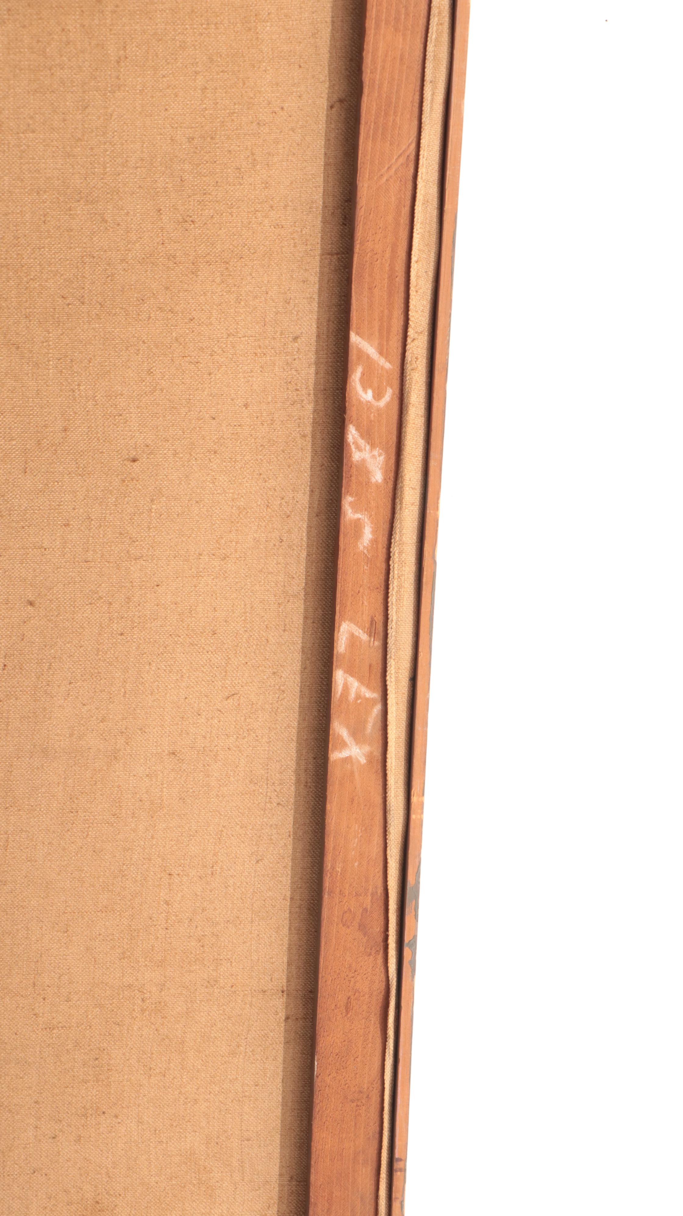 Don Stacy Large-Scale Abstract Oil Painting "Mountain-Moving"