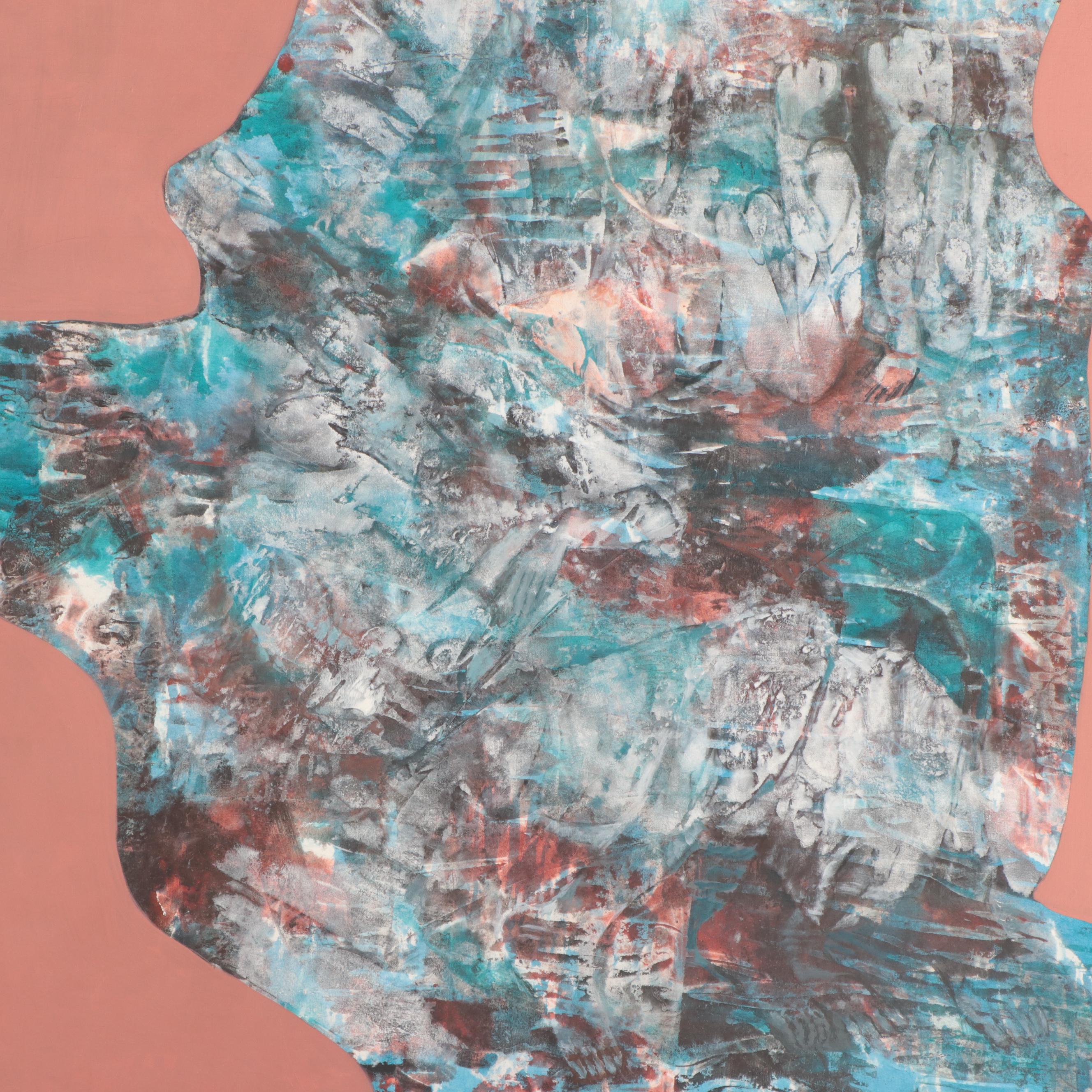 Don Stacy Large-Scale Abstract Oil Painting