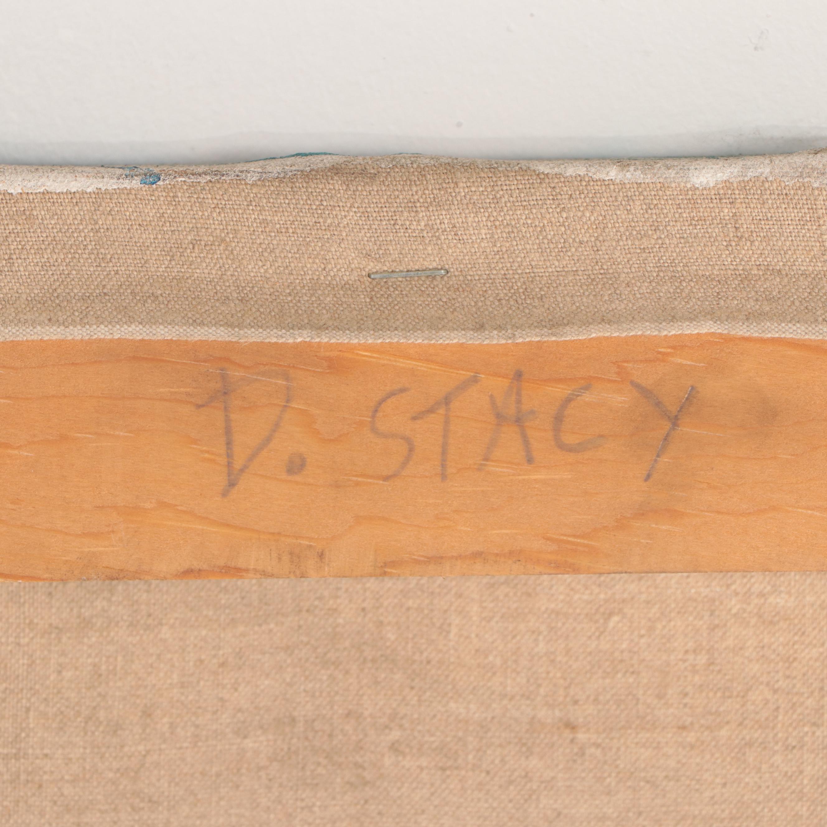 Don Stacy Large-Scale Abstract Oil Painting