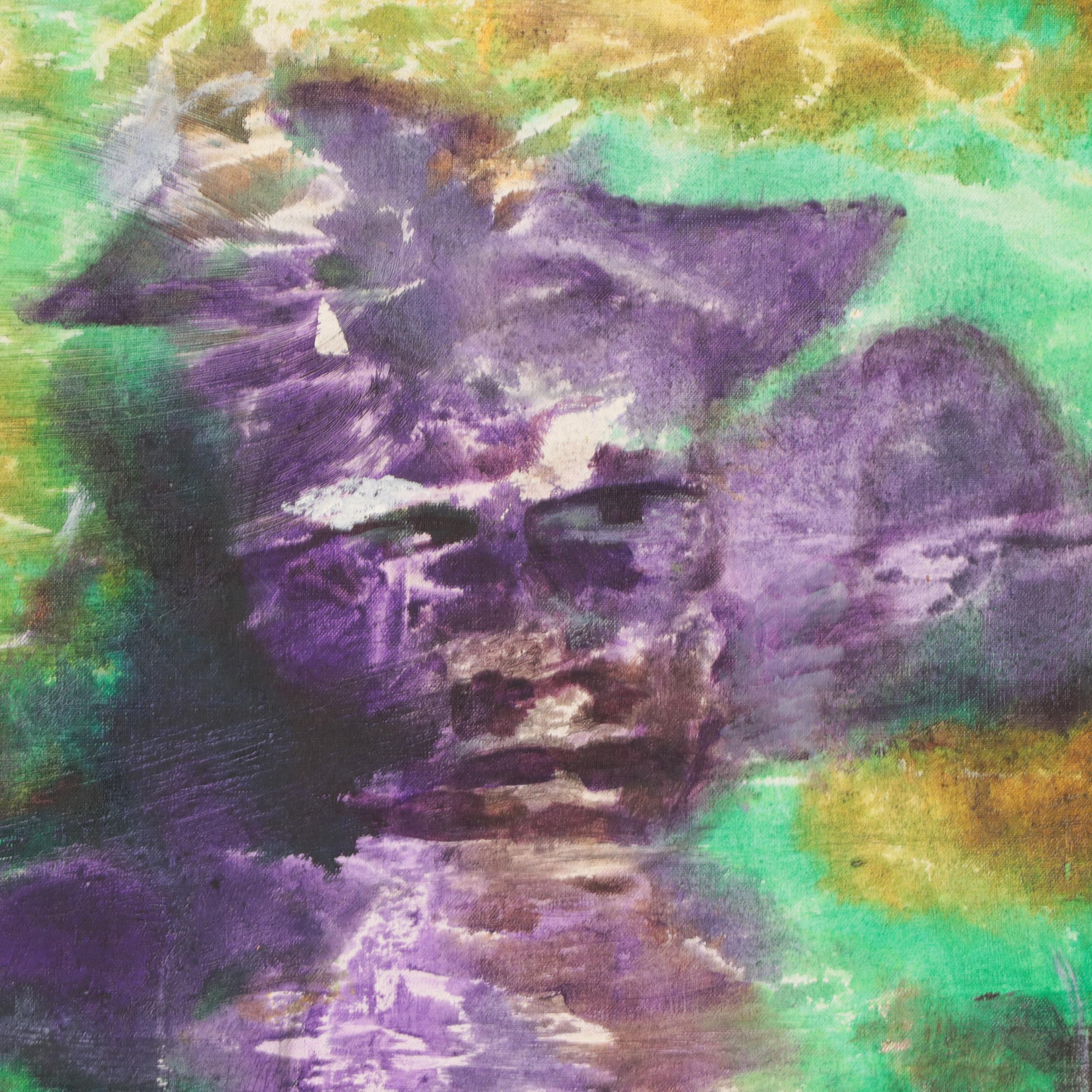 Don Stacy Large-Scale Abstract Oil Painting