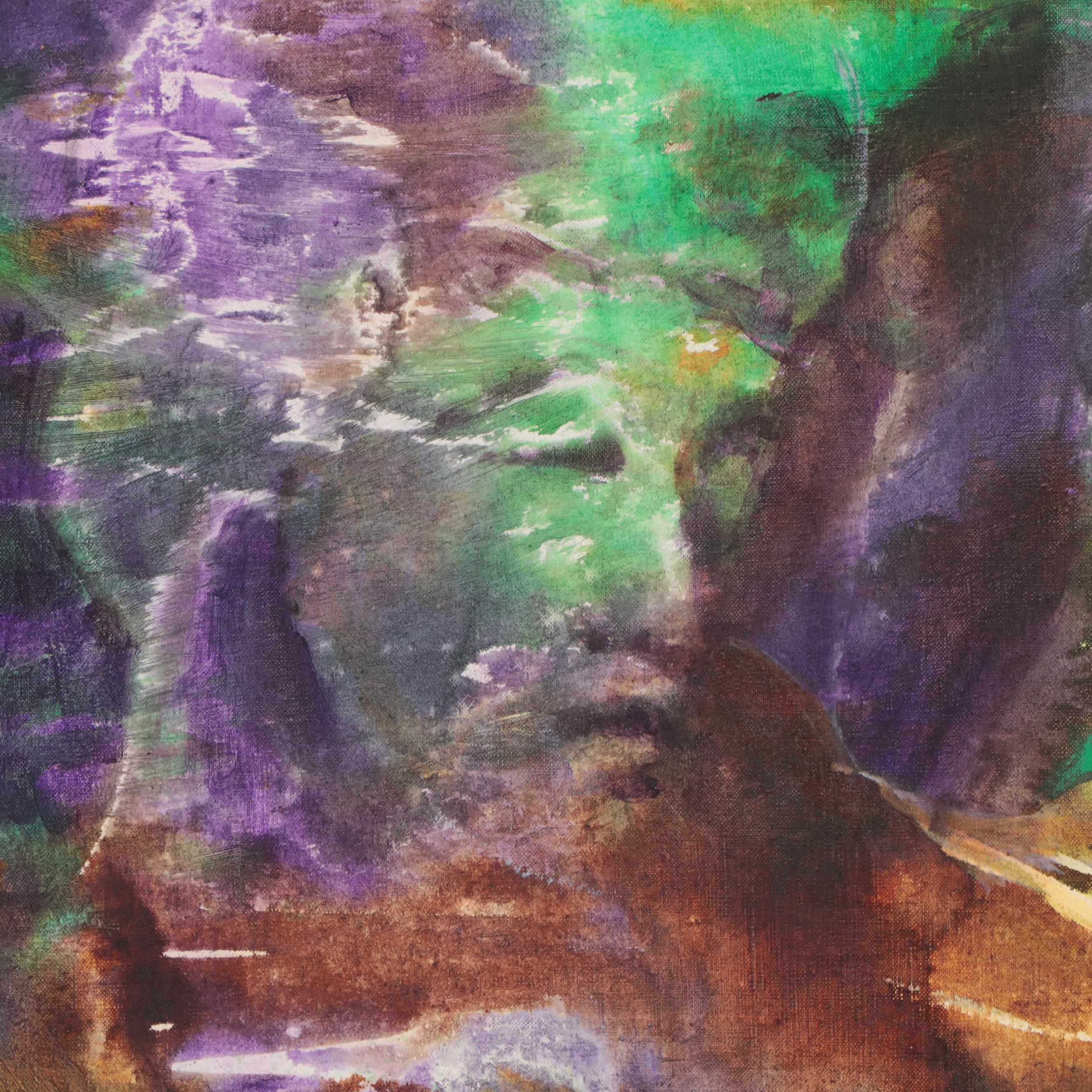 Don Stacy Large-Scale Abstract Oil Painting