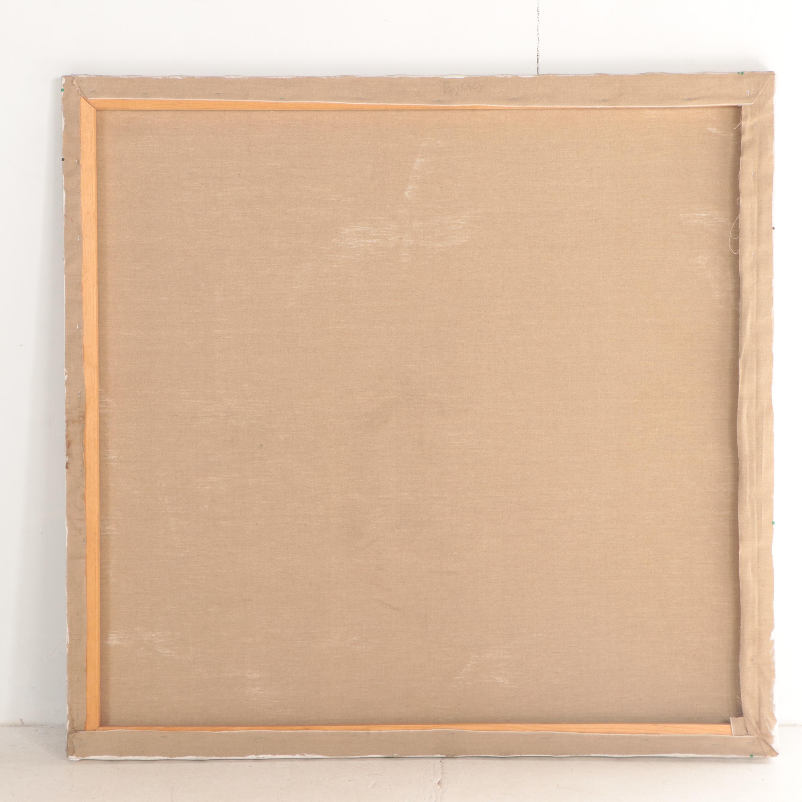 Don Stacy Large-Scale Abstract Oil Painting