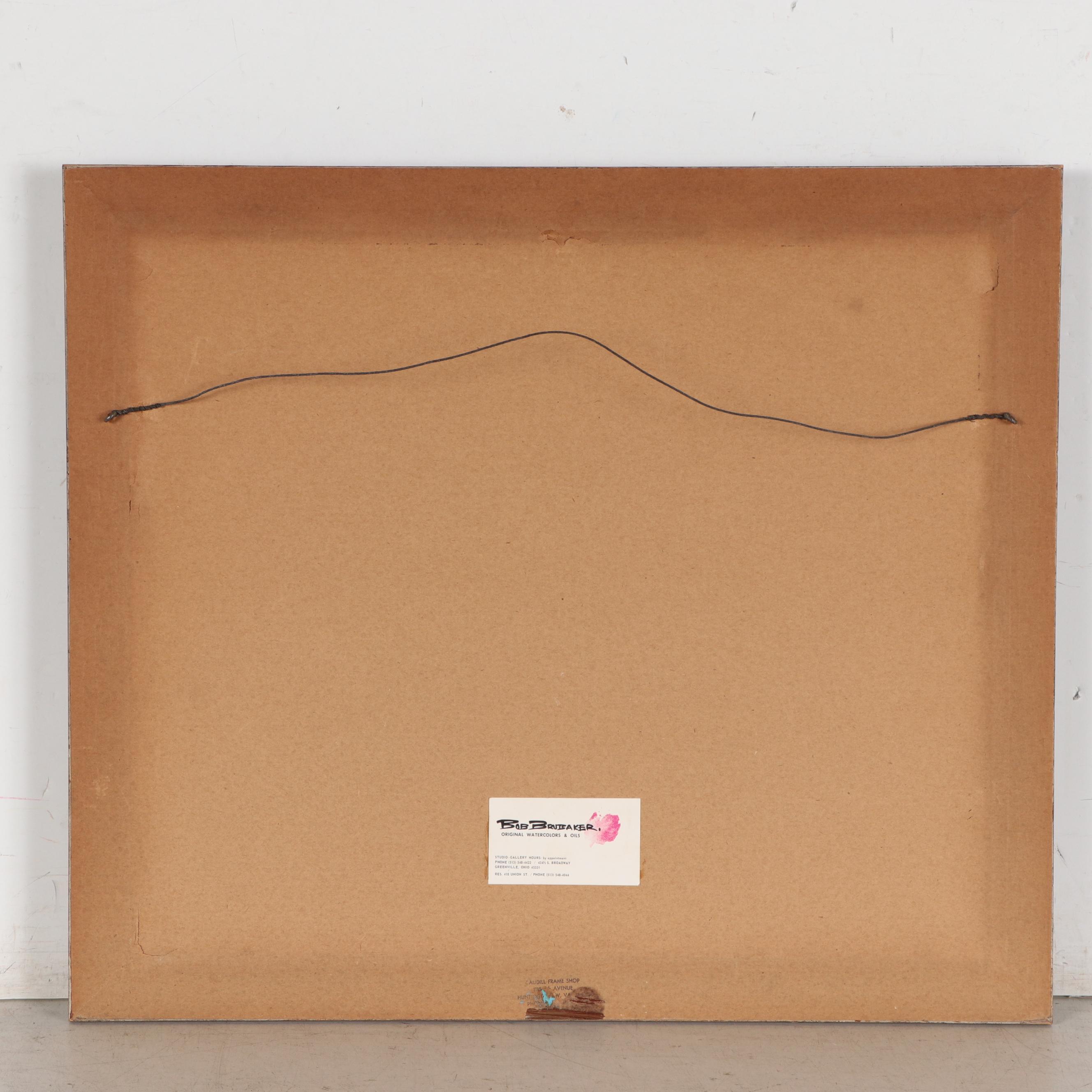 Robert Brubaker Landscape Watercolor Painting