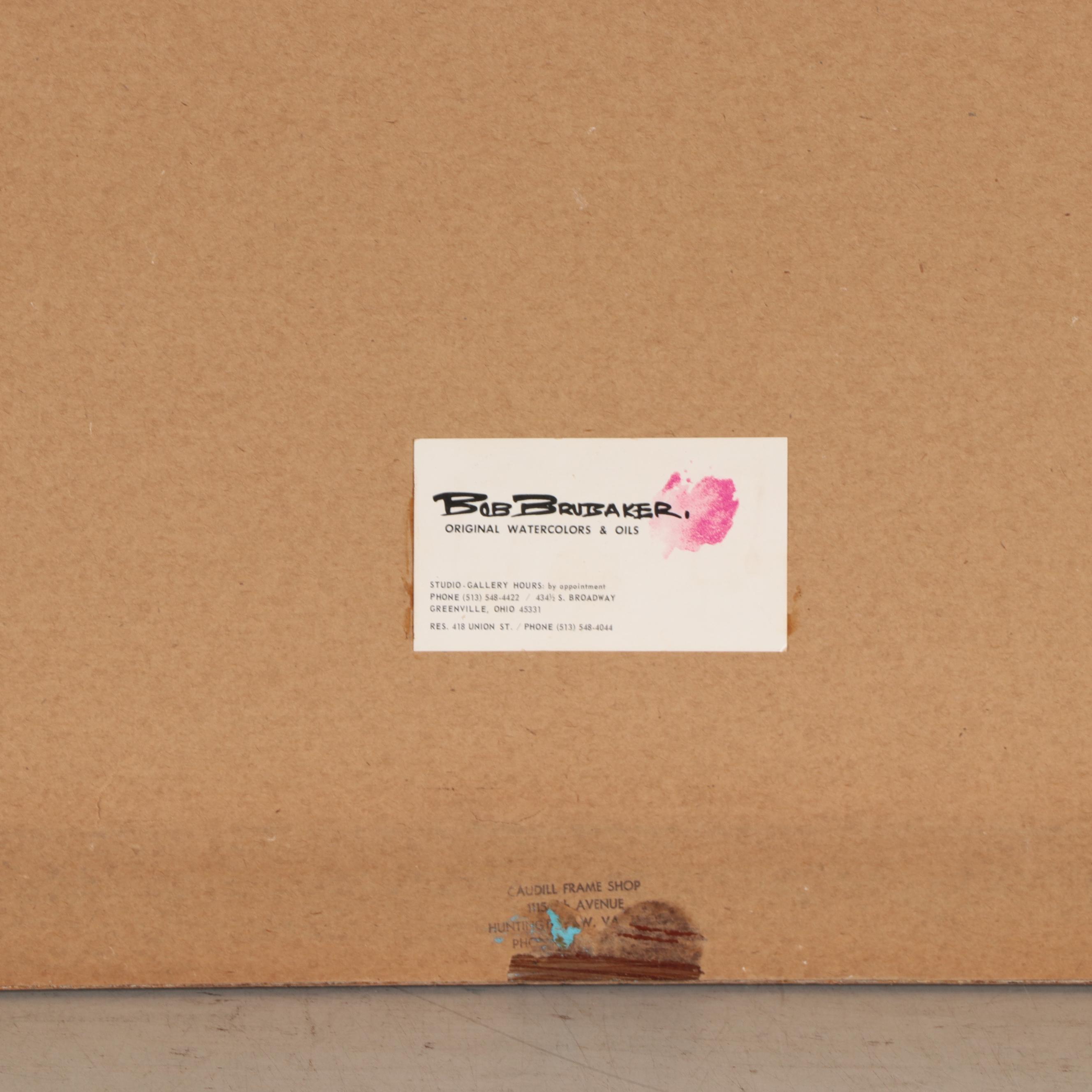 Robert Brubaker Landscape Watercolor Painting