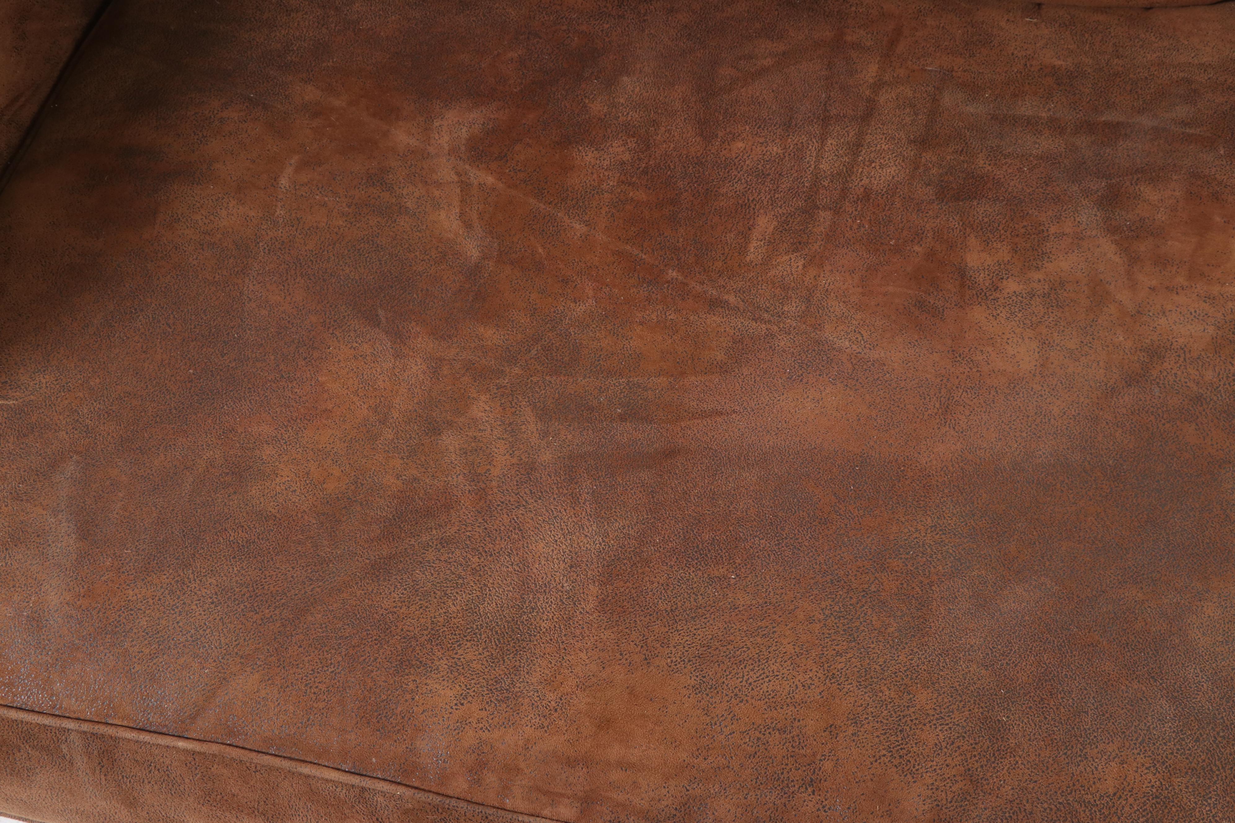 Broyill "Laramie" Microfiber Upholstered Two-Seat Sofa