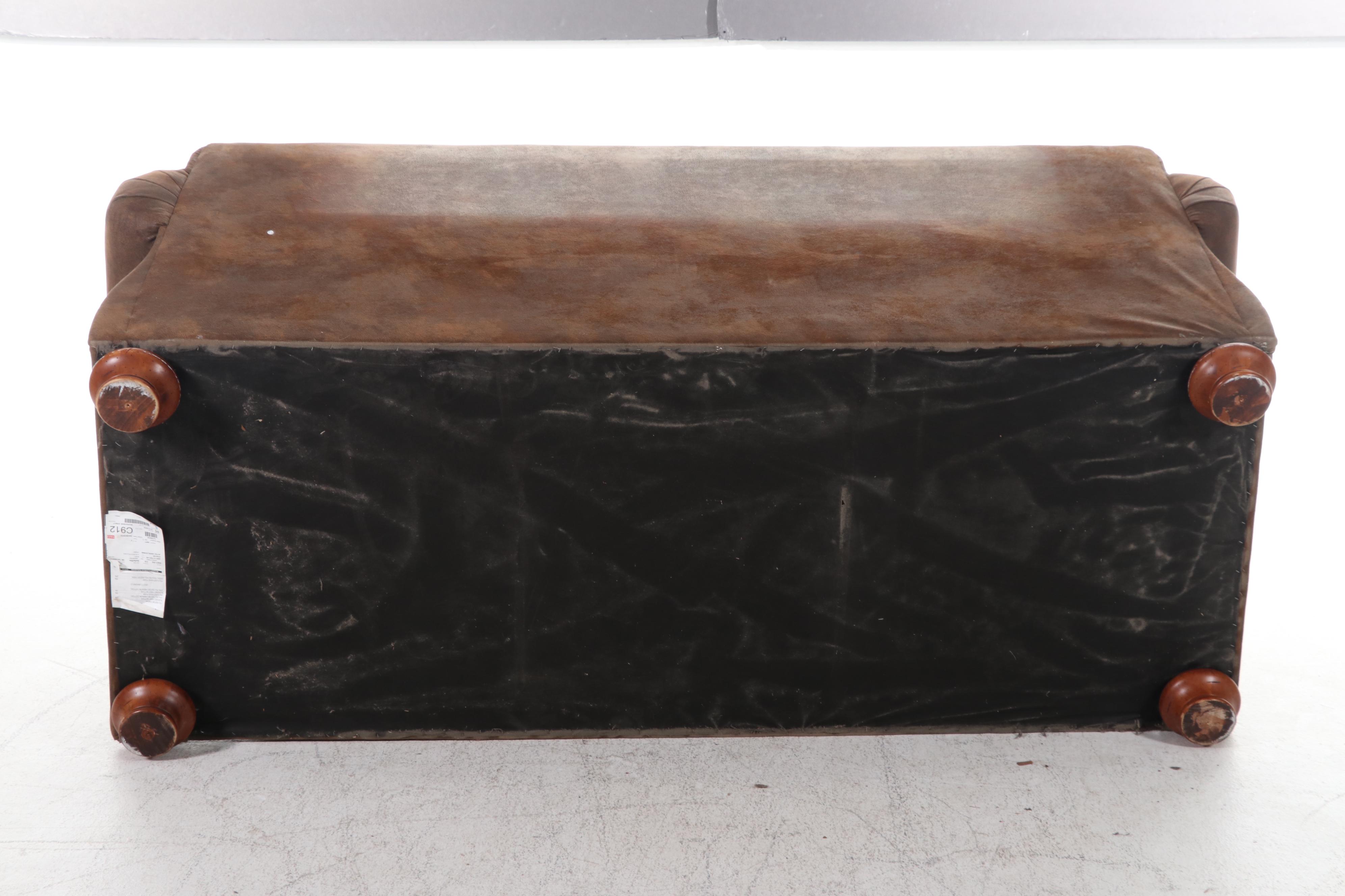 Broyill "Laramie" Microfiber Upholstered Two-Seat Sofa