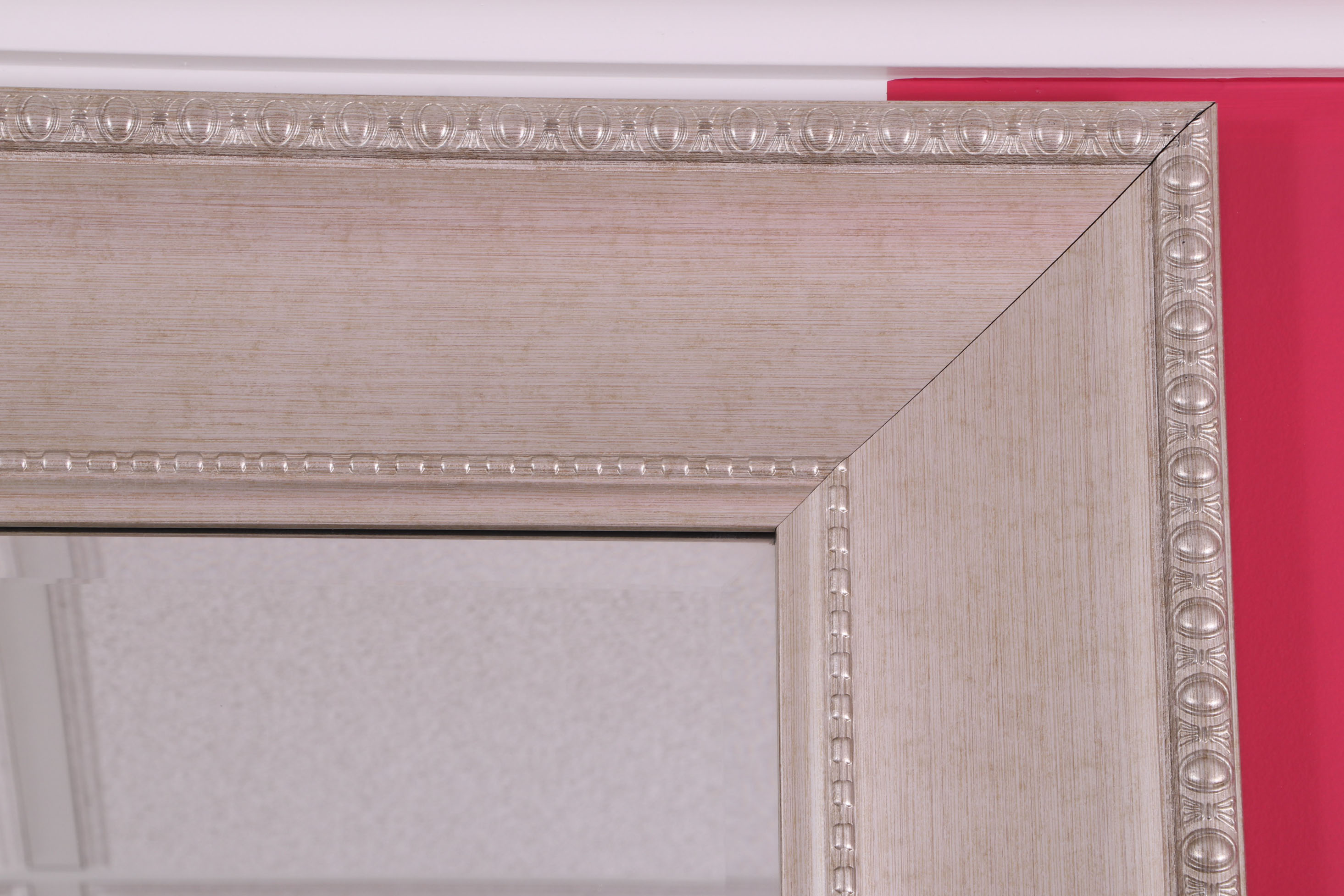 Contemporary Beveled Glass Wall Mirror