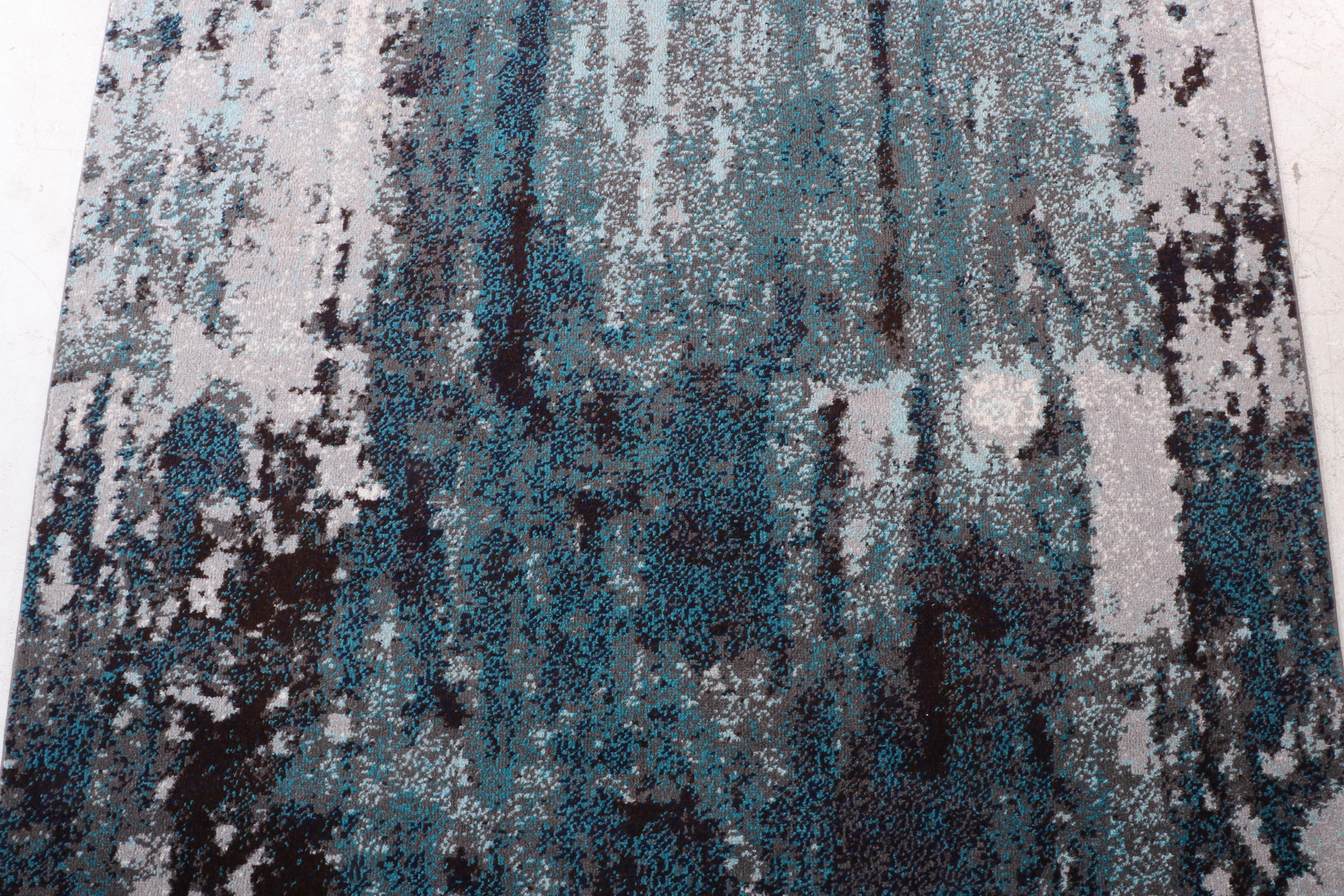 6'7 x 8'11 Machine Made Carnival Modern Area Rug