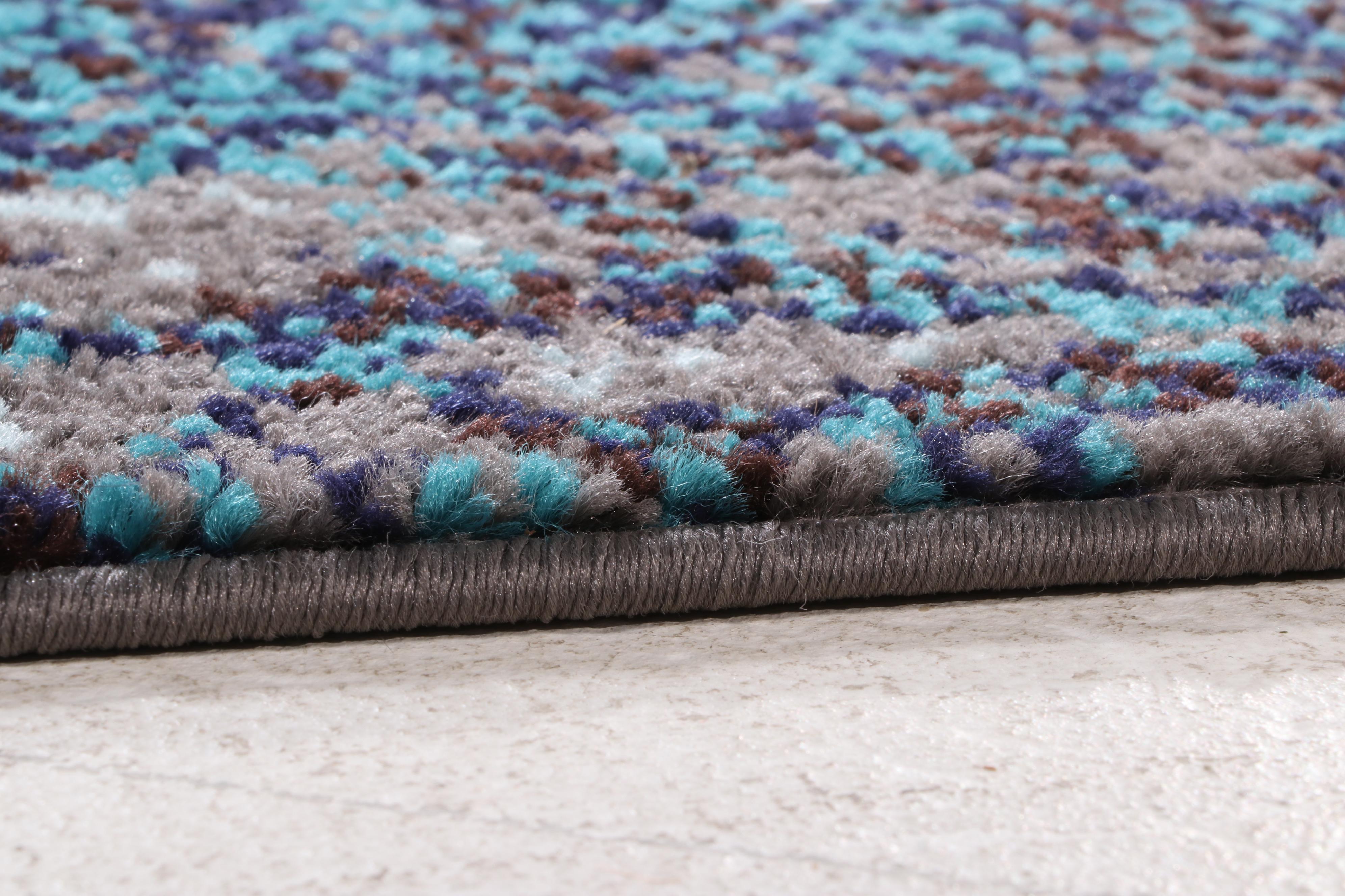 6'7 x 8'11 Machine Made Carnival Modern Area Rug