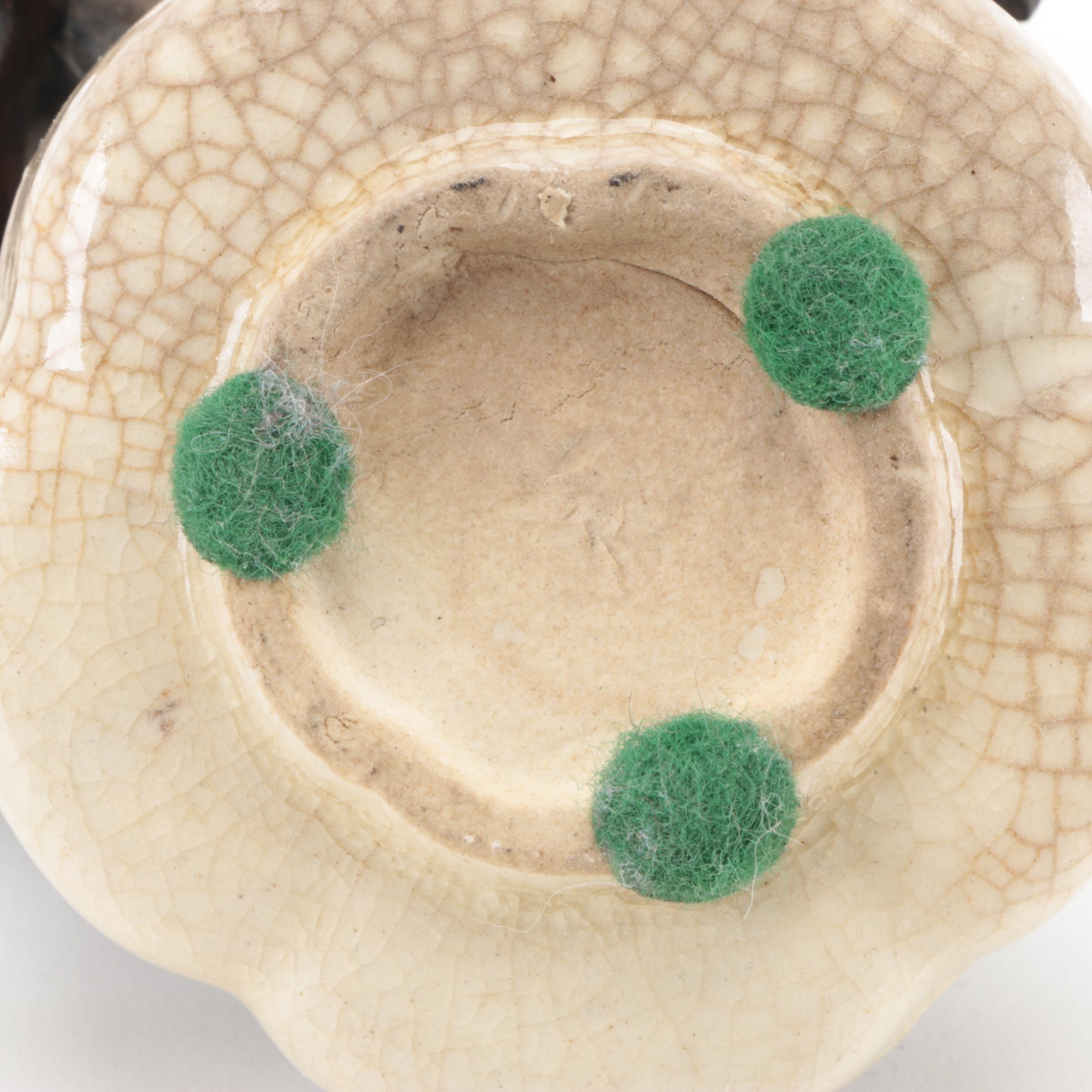 Tindeco "The Yachting Girl" Candy Tin with German Shaving Mug and Other Décor