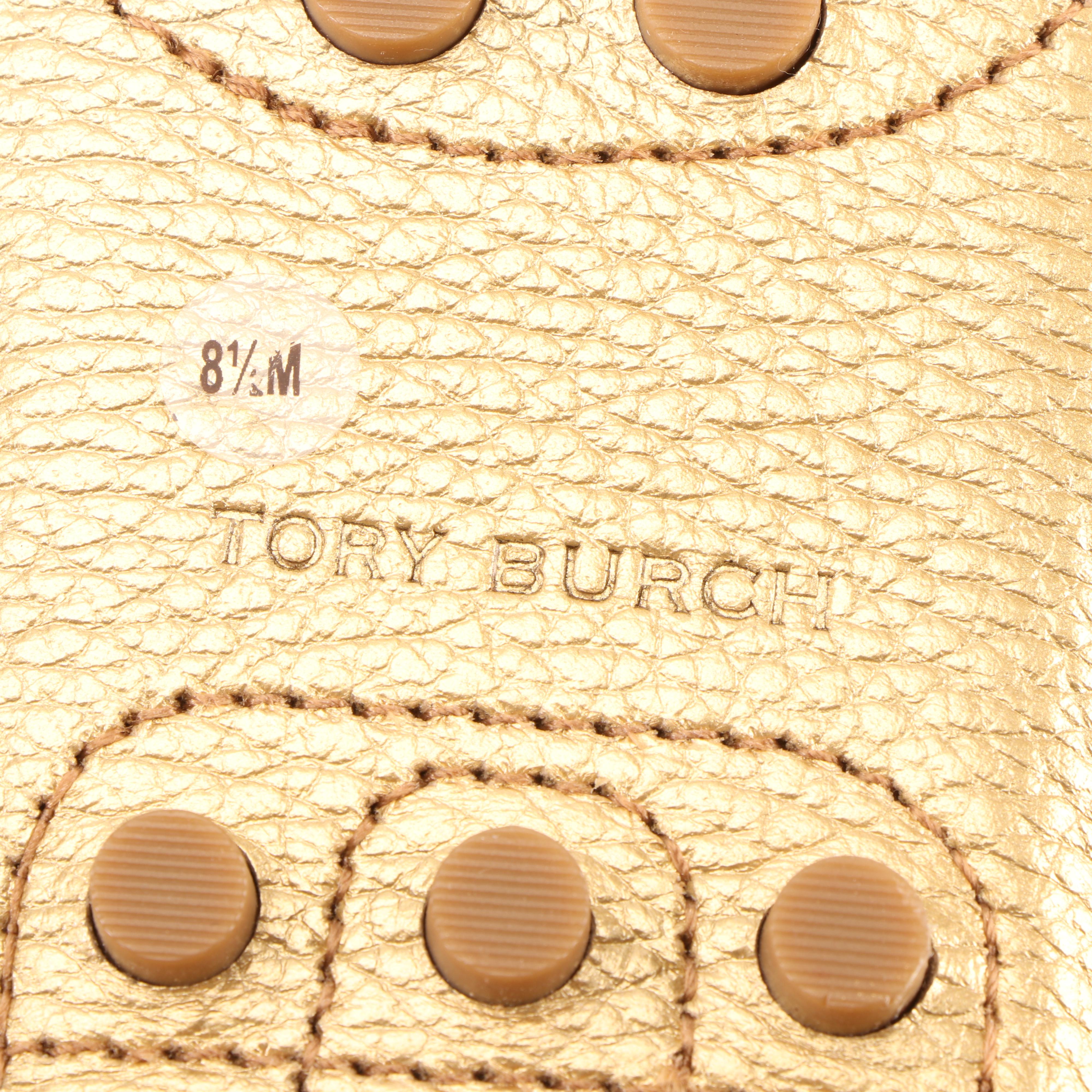 Tory Burch Metallic Leather Loafers and Patent Leather Flats