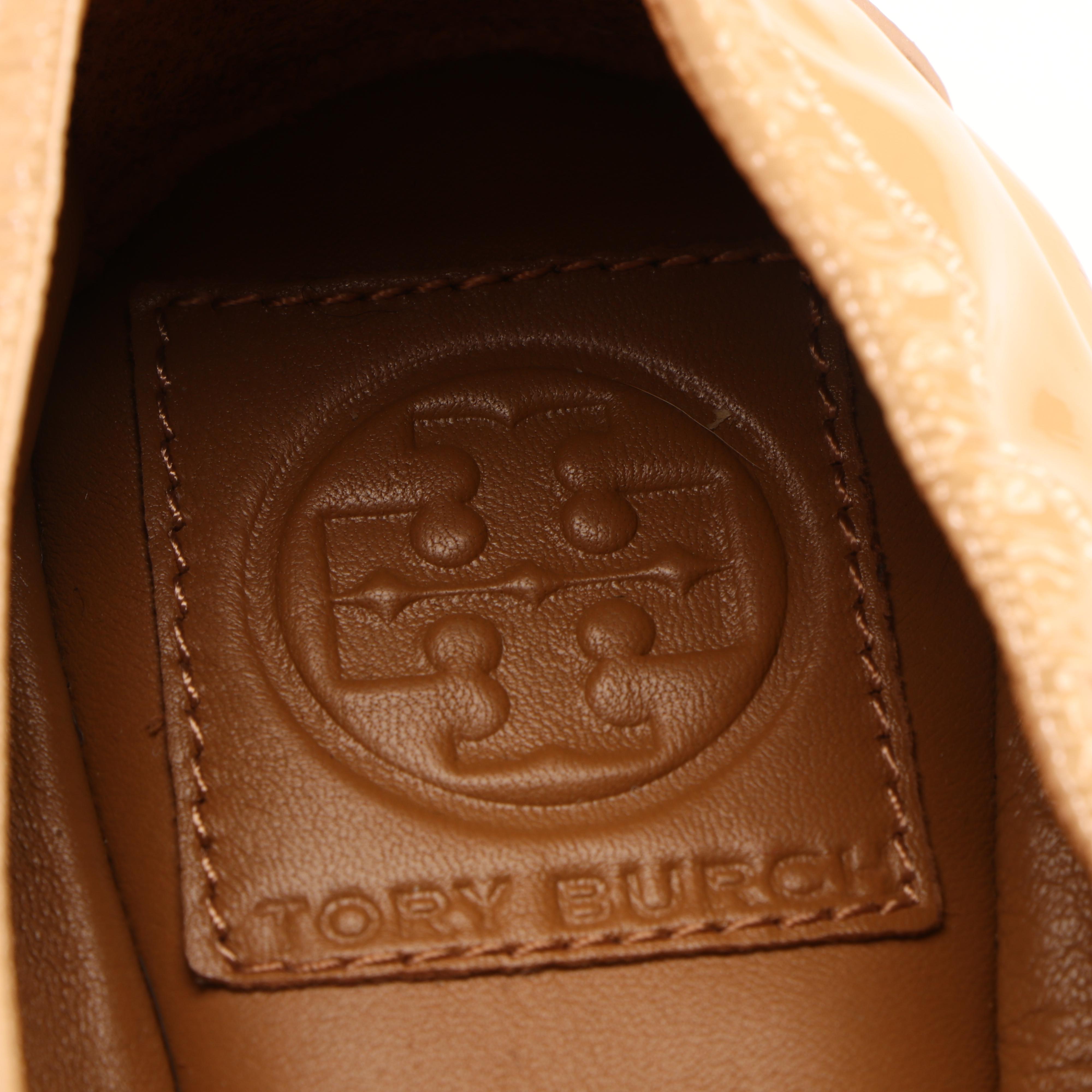 Tory Burch Metallic Leather Loafers and Patent Leather Flats