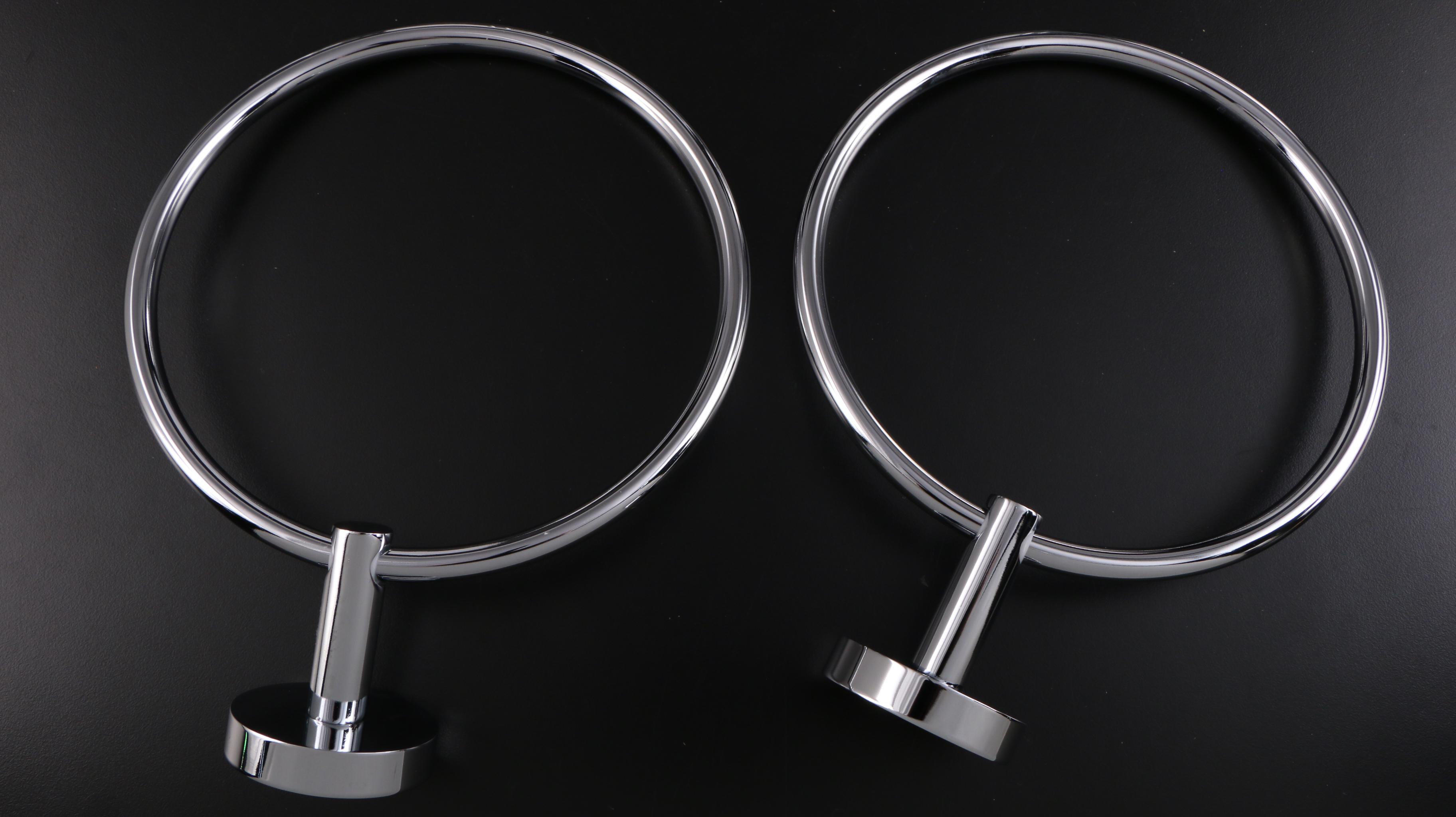 18'' Towel Bars, Towel Rings, Showerhead, 2-Handle Handicap Laundry Tray Faucet