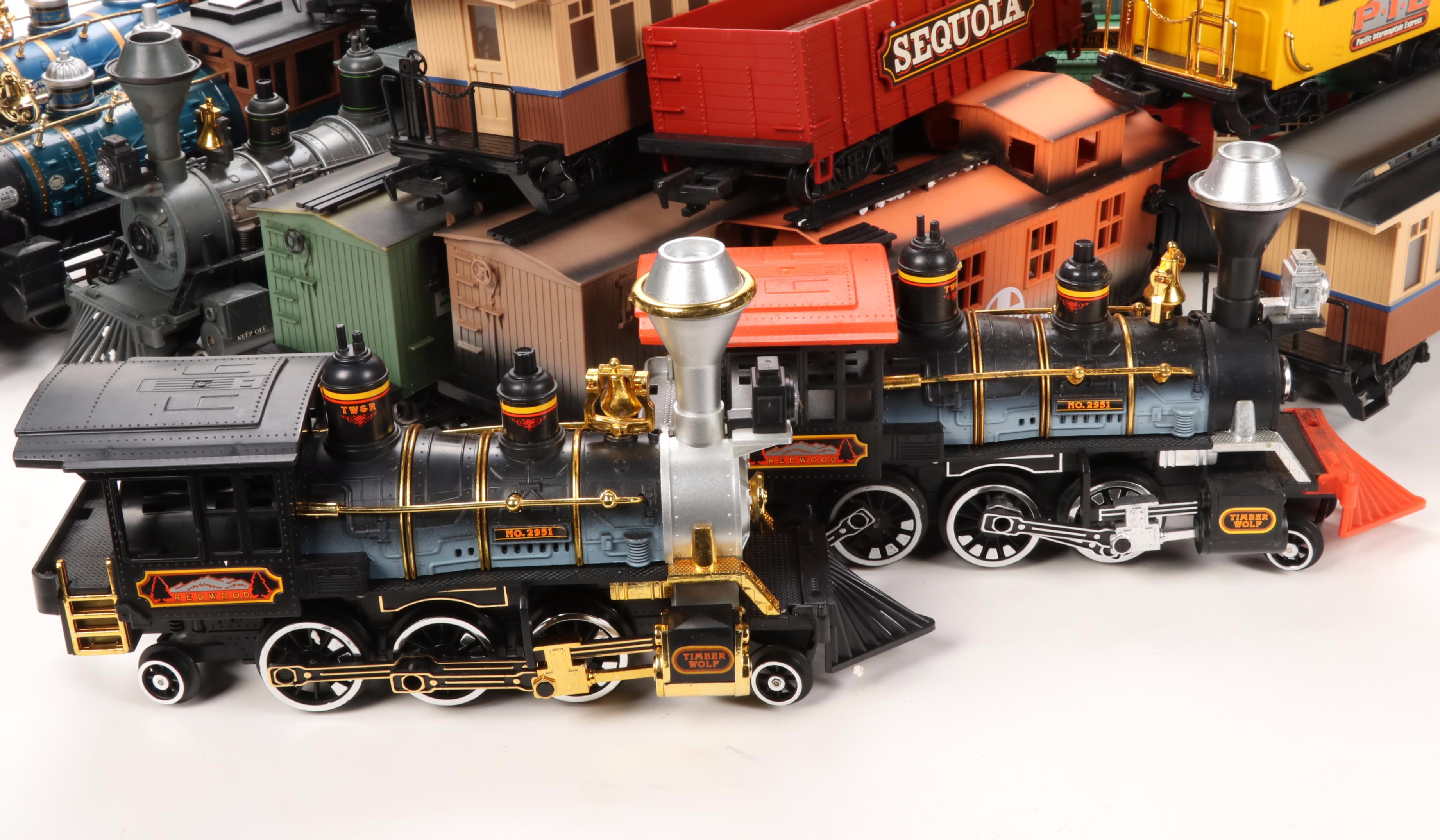 New Bright G Gauge Battery Operated Model Train Sets