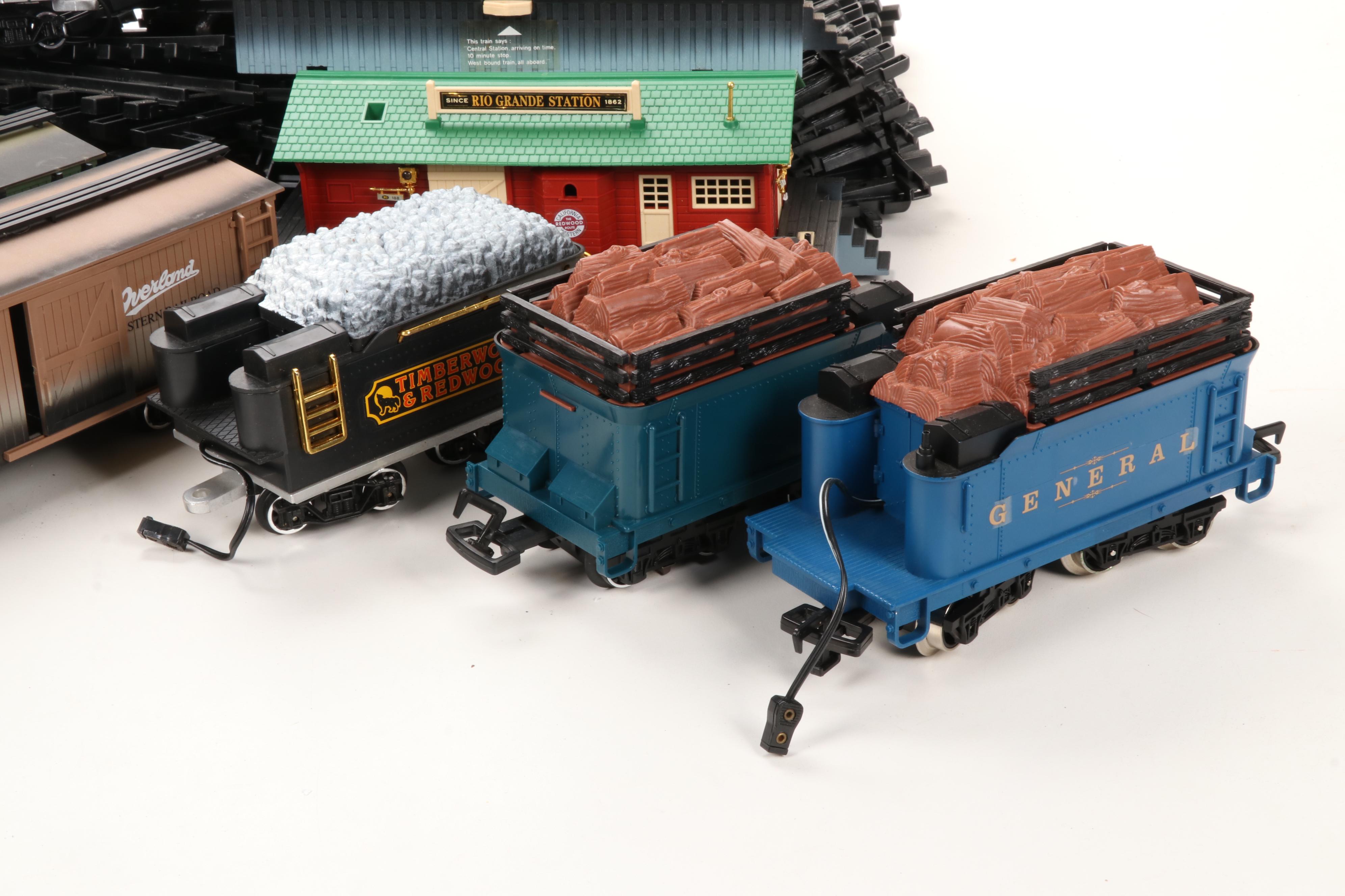 New Bright G Gauge Battery Operated Model Train Sets