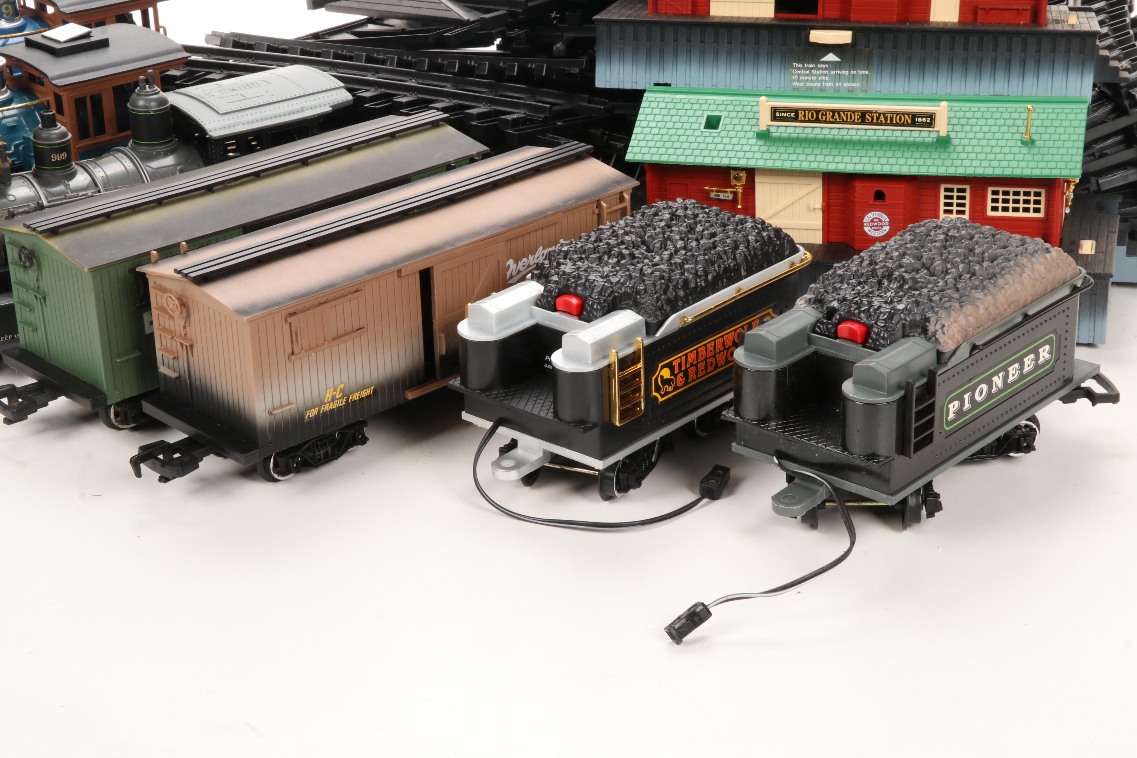 New Bright G Gauge Battery Operated Model Train Sets