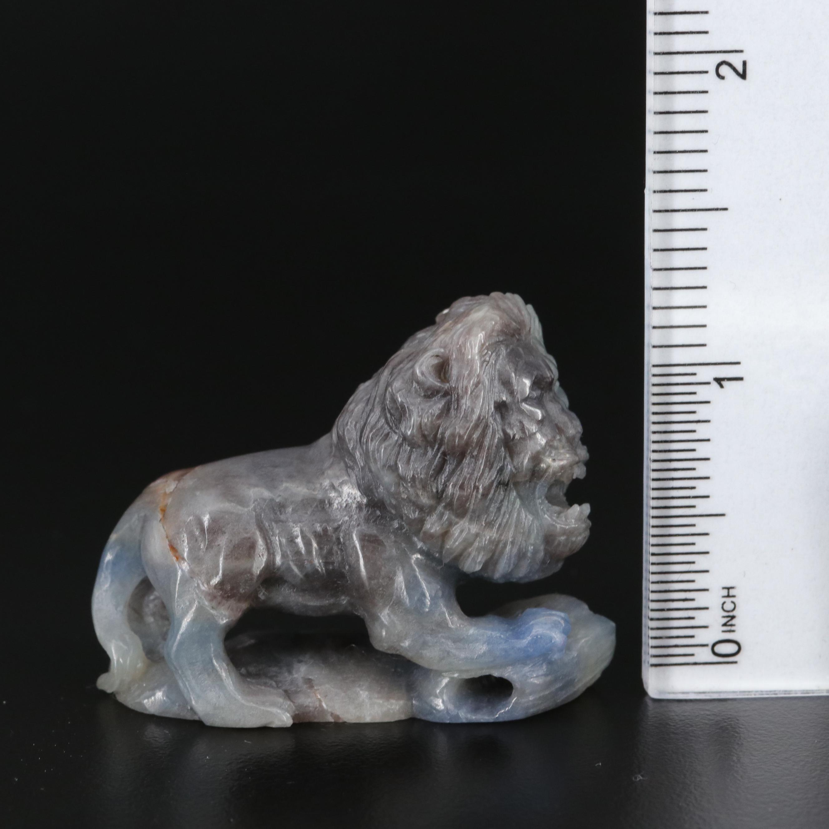 Carved Corundum Figurine