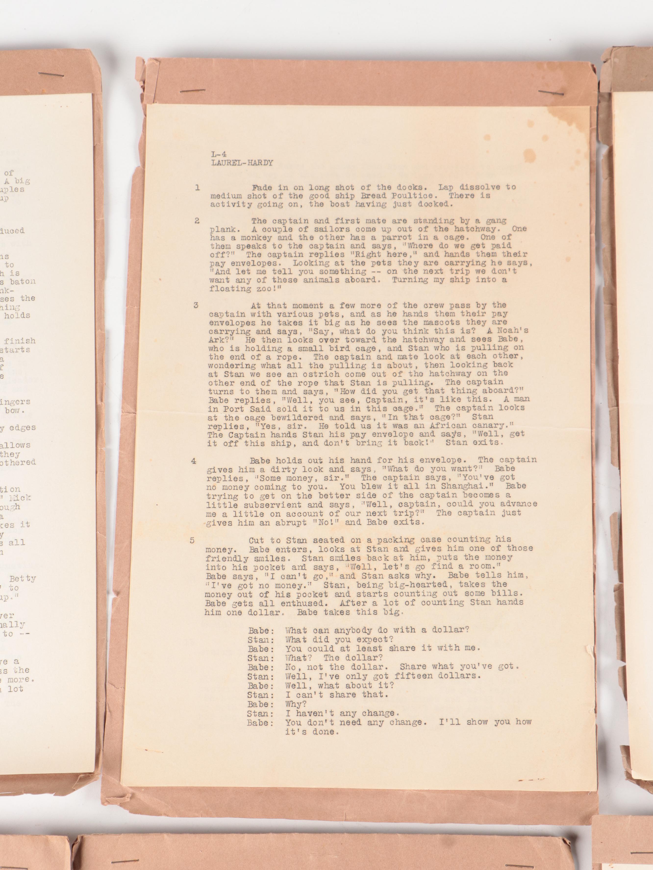 "Laurel and Hardy: Helpmates", Leon Errol, Other Hal Roach, RKO Original Scripts