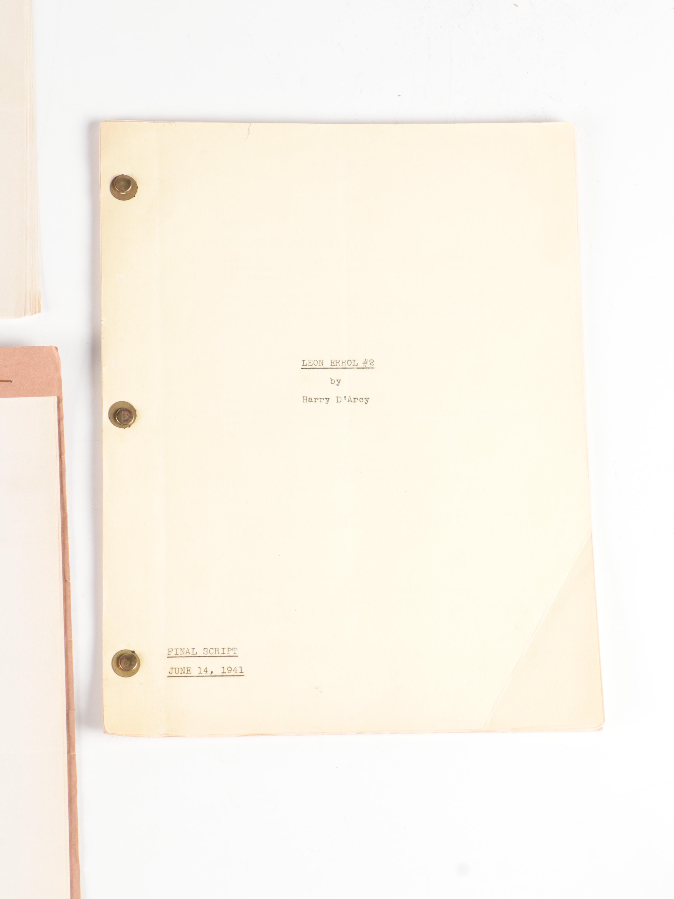 "Our Gang: Choo-Choo!", Pitts-Todd, More Hal Roach, RKO Studios Original Scripts