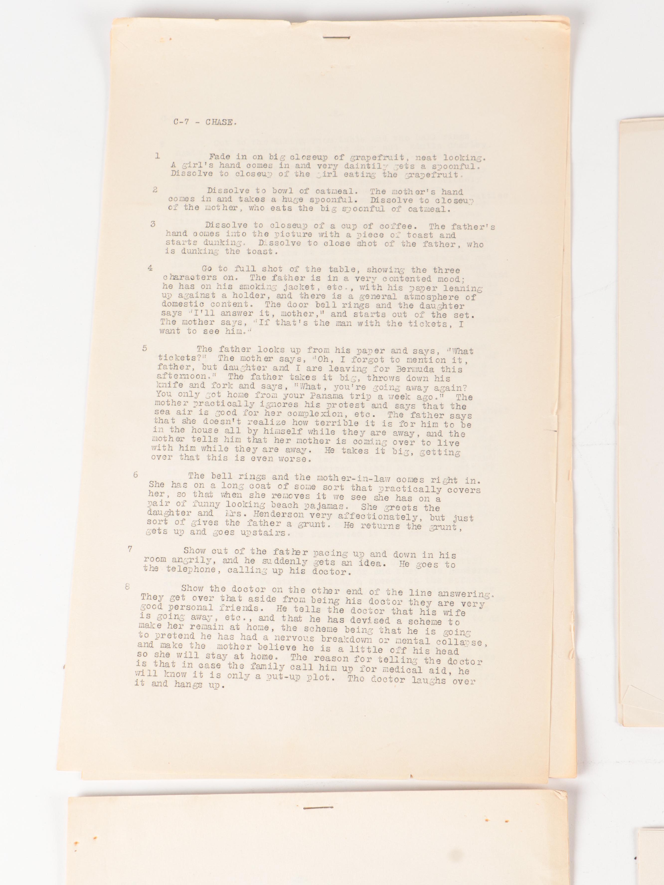 "Our Gang: Choo-Choo!", Pitts-Todd, More Hal Roach, RKO Studios Original Scripts