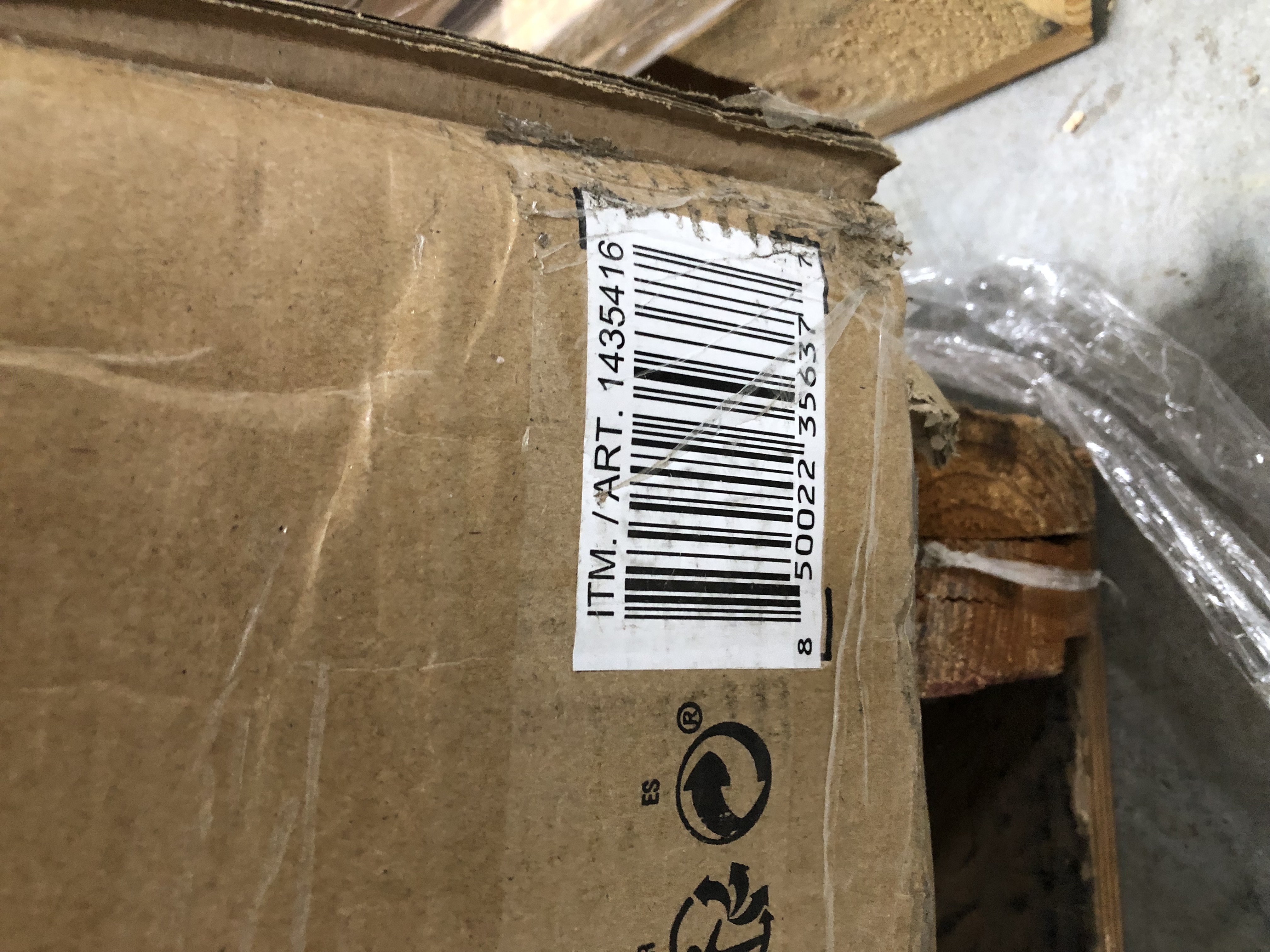 Urban Renovations "Lansing" Nine-Piece Dining Set