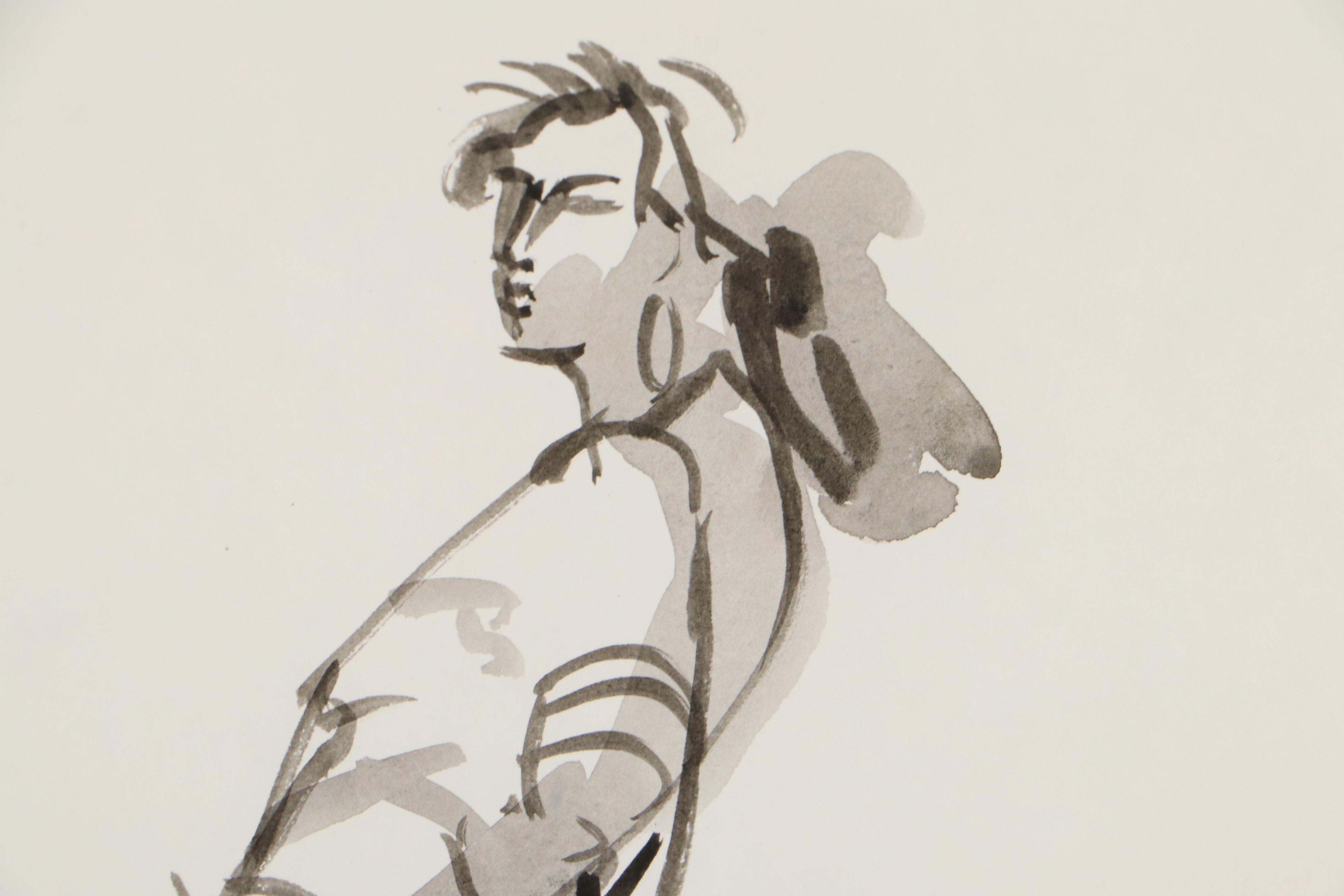 Margaret Voelker-Ferrier Watercolor Fashion Illustration