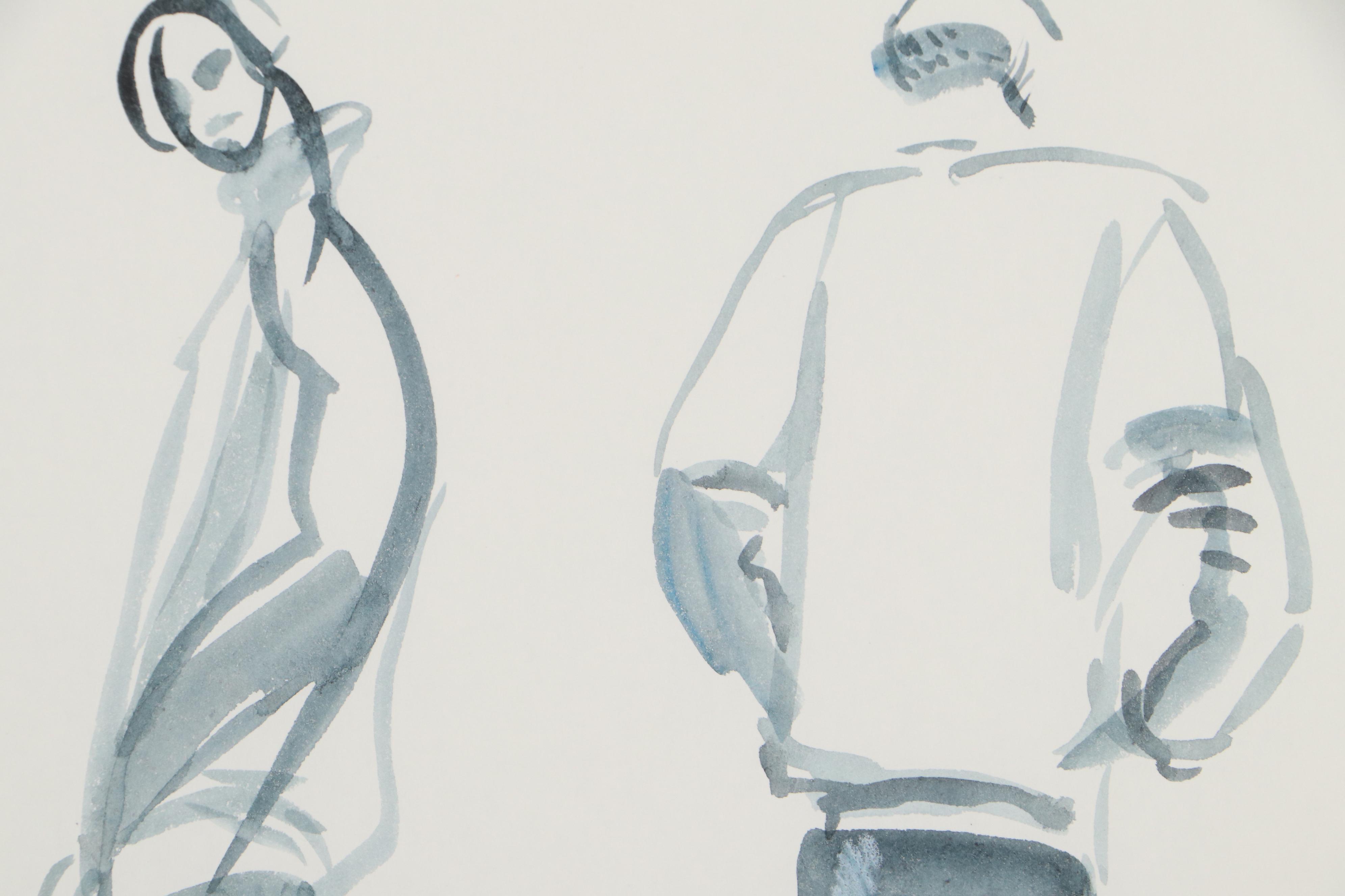 Margaret Voelker-Ferrier Watercolor Fashion Illustrations