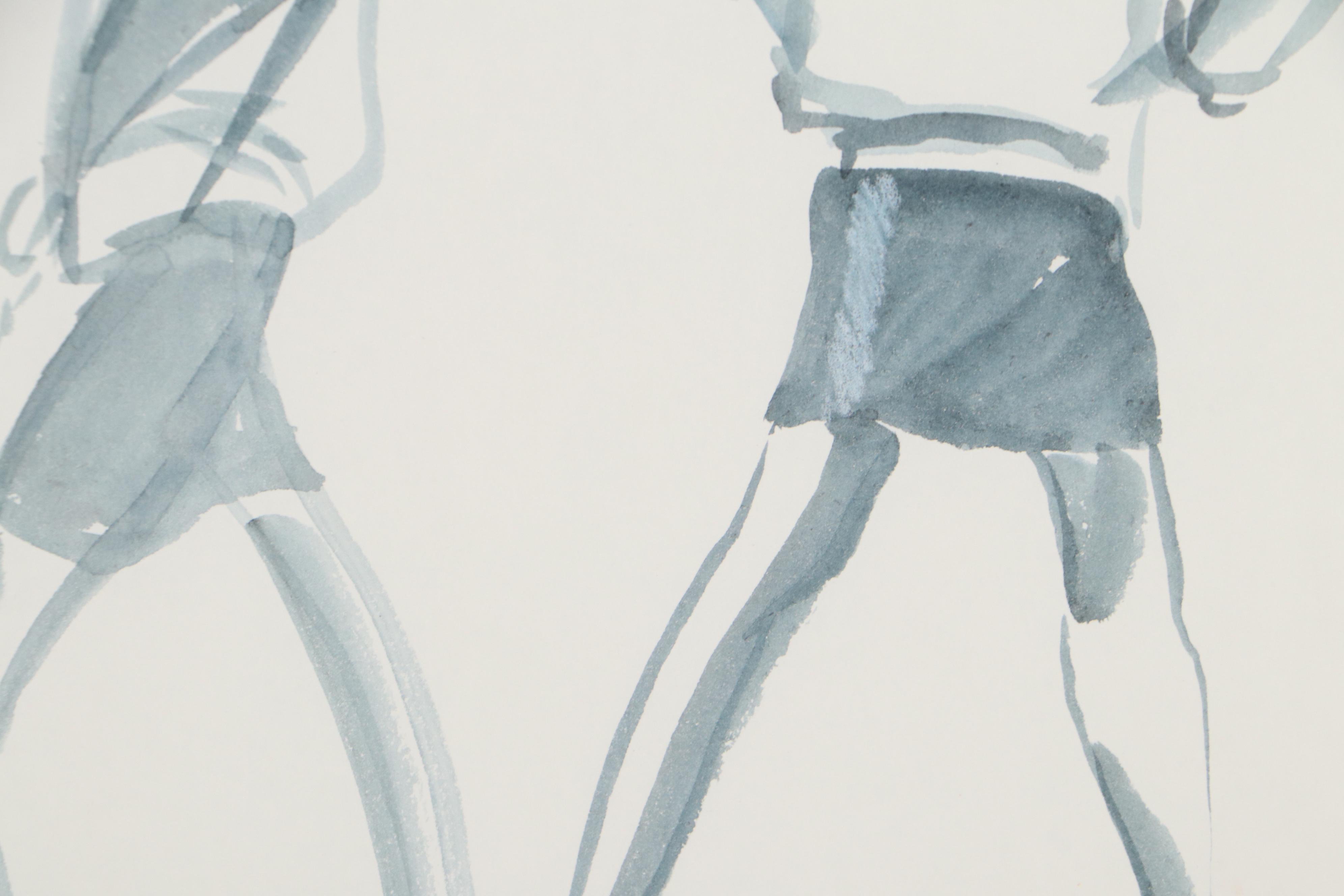 Margaret Voelker-Ferrier Watercolor Fashion Illustrations