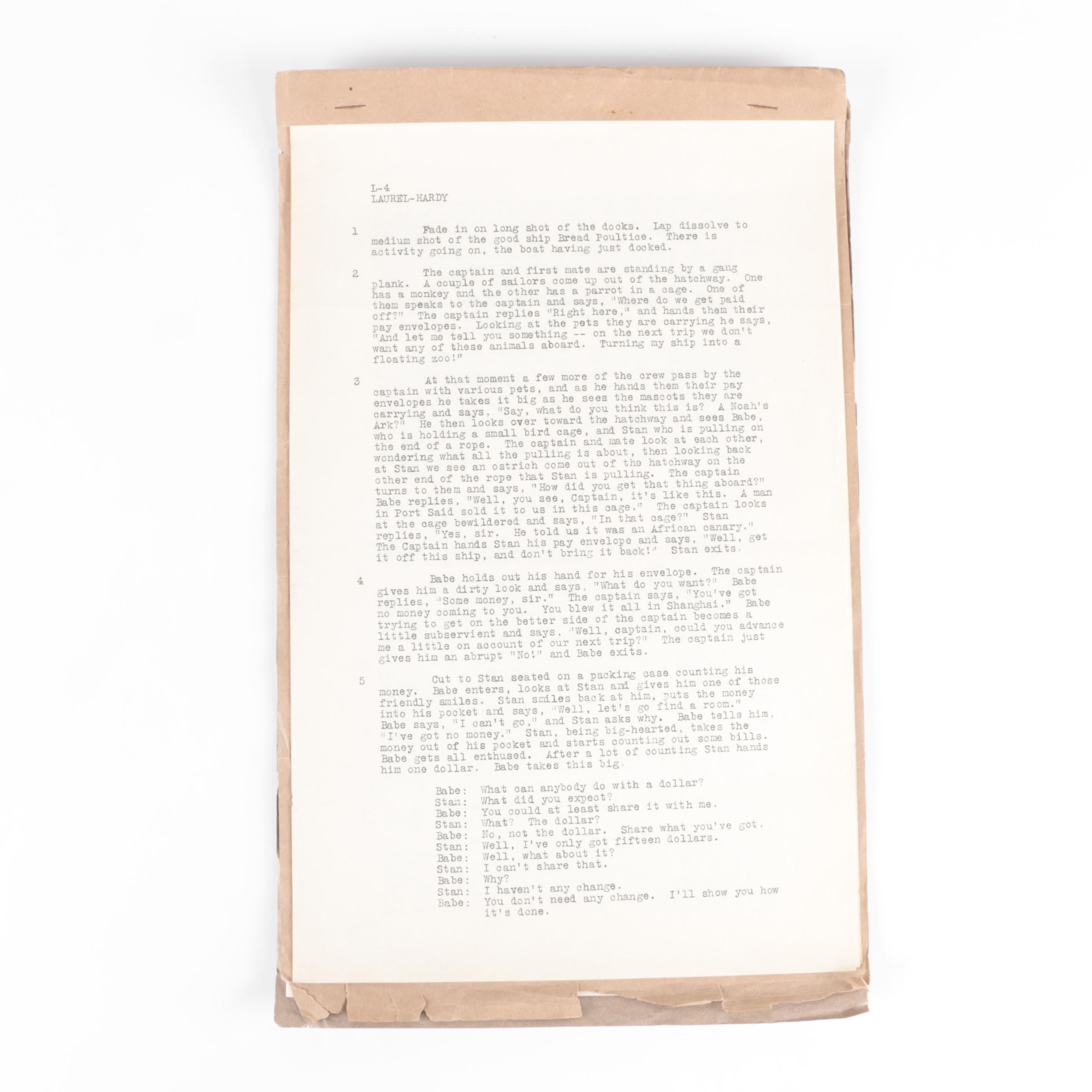 "Laurel and Hardy", "The Mexican Spitfire Out West", More Hal Roach, RKO Scripts